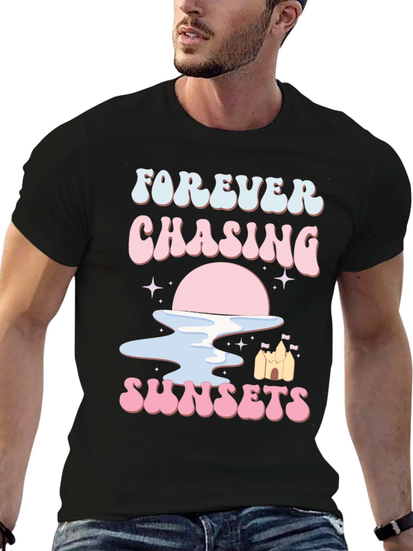 Forever Chasing Sunsets Graphic Tee