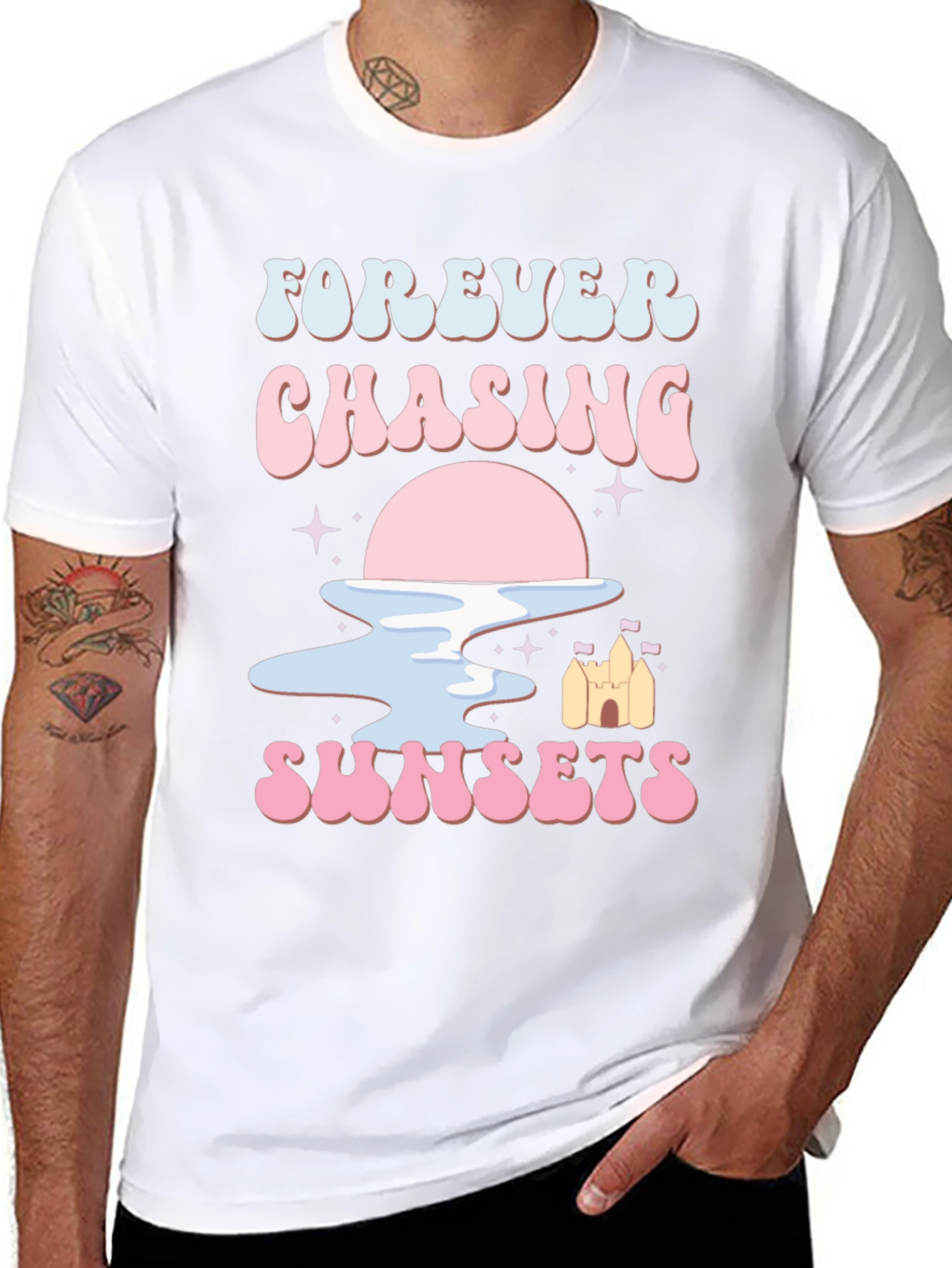 Forever Chasing Sunsets Graphic Tee