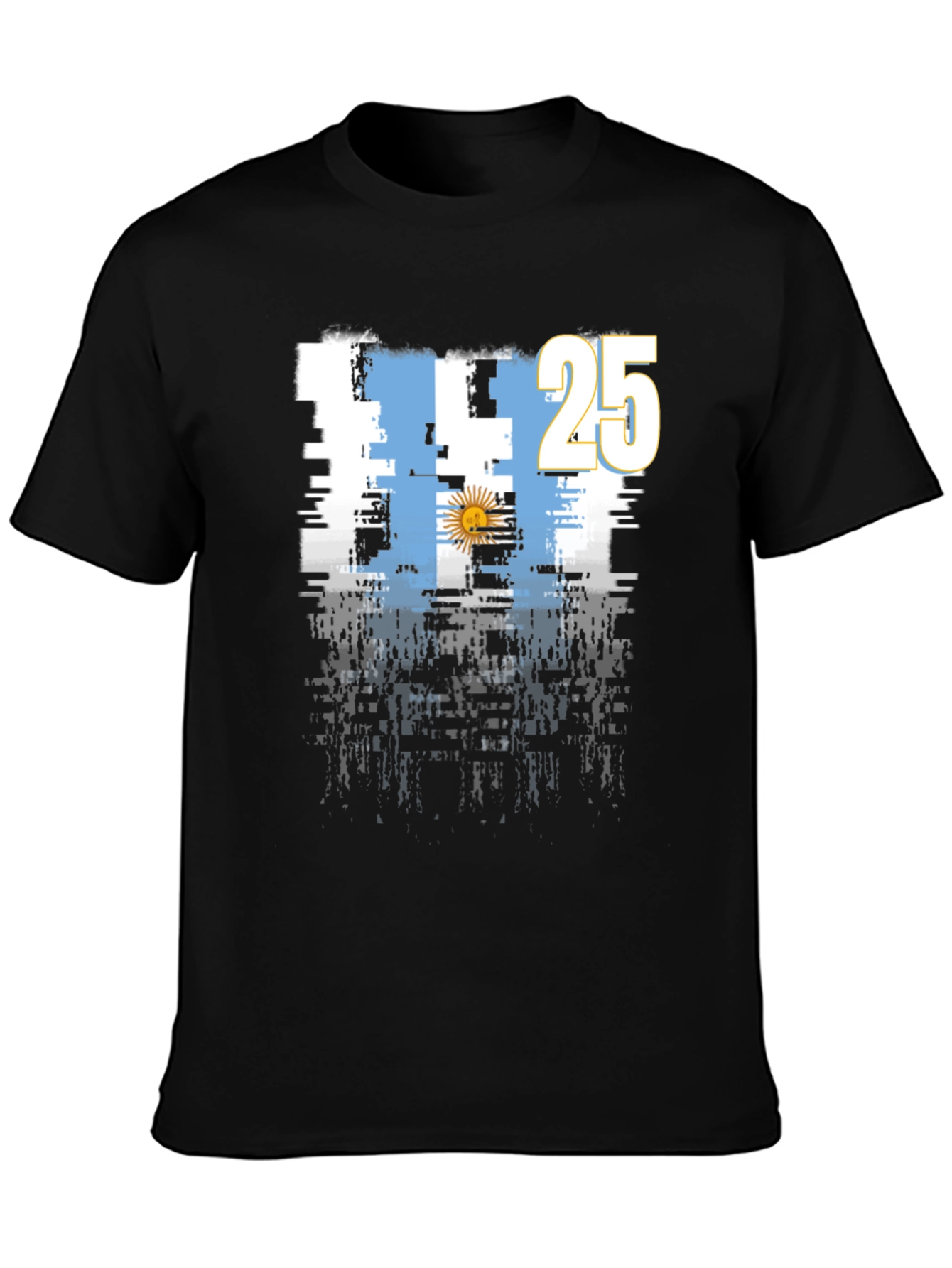 Argentina Flag T-Shirt - 25 Graphic Tee