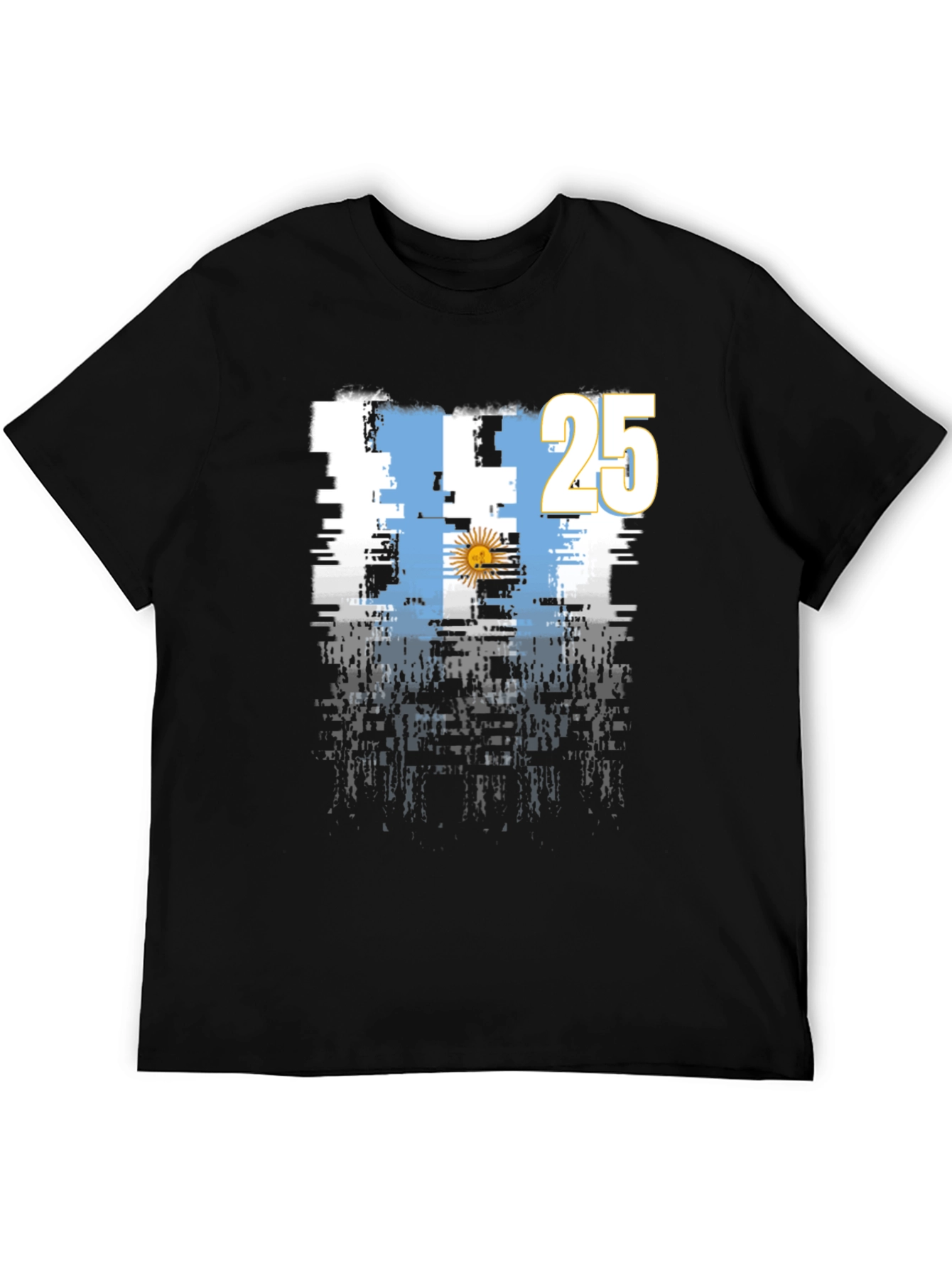 Argentina Flag T-Shirt - 25 Graphic Tee