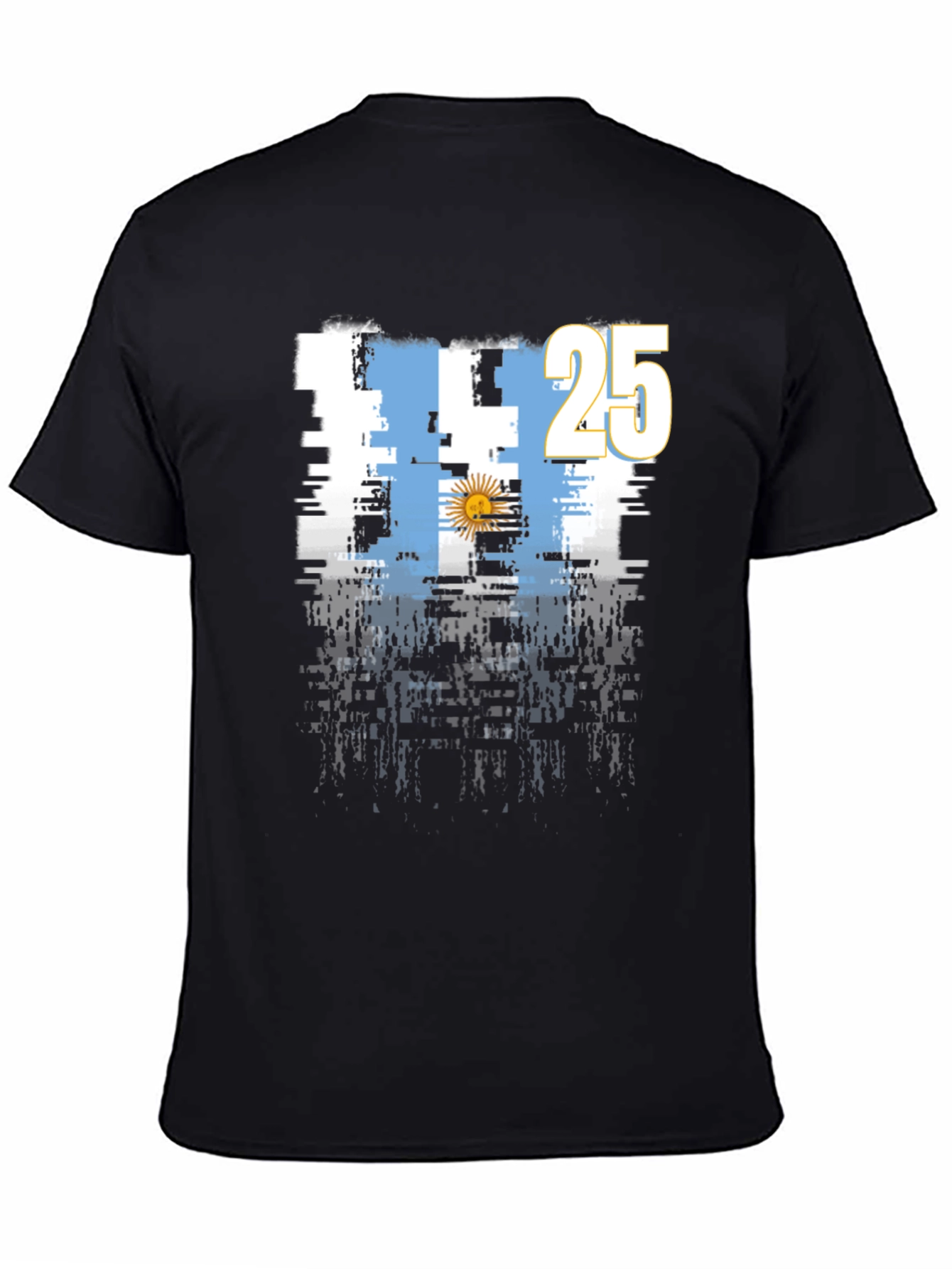 Argentina Flag T-Shirt - 25 Graphic Tee