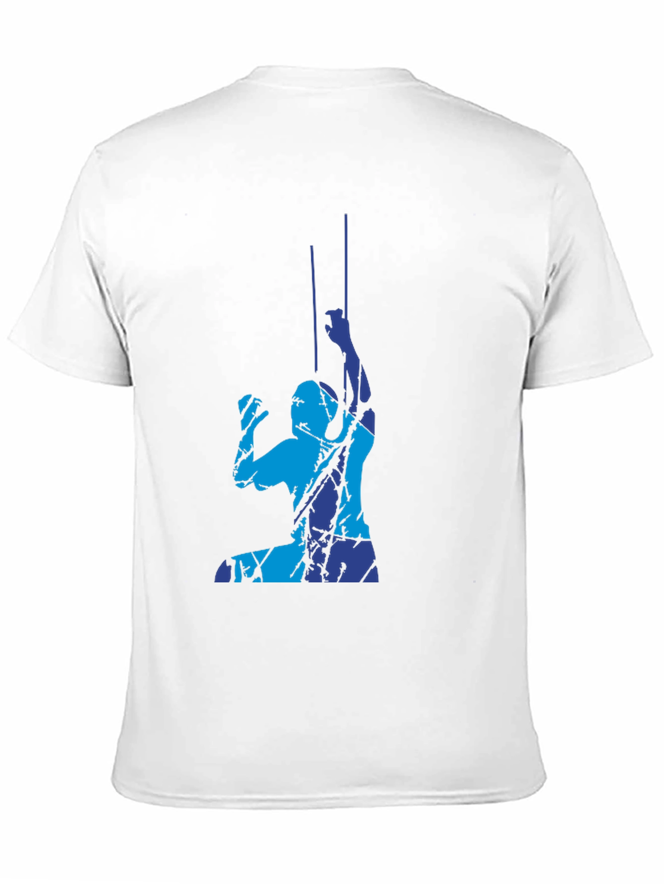 Abstract Climbing T-Shirt - Black