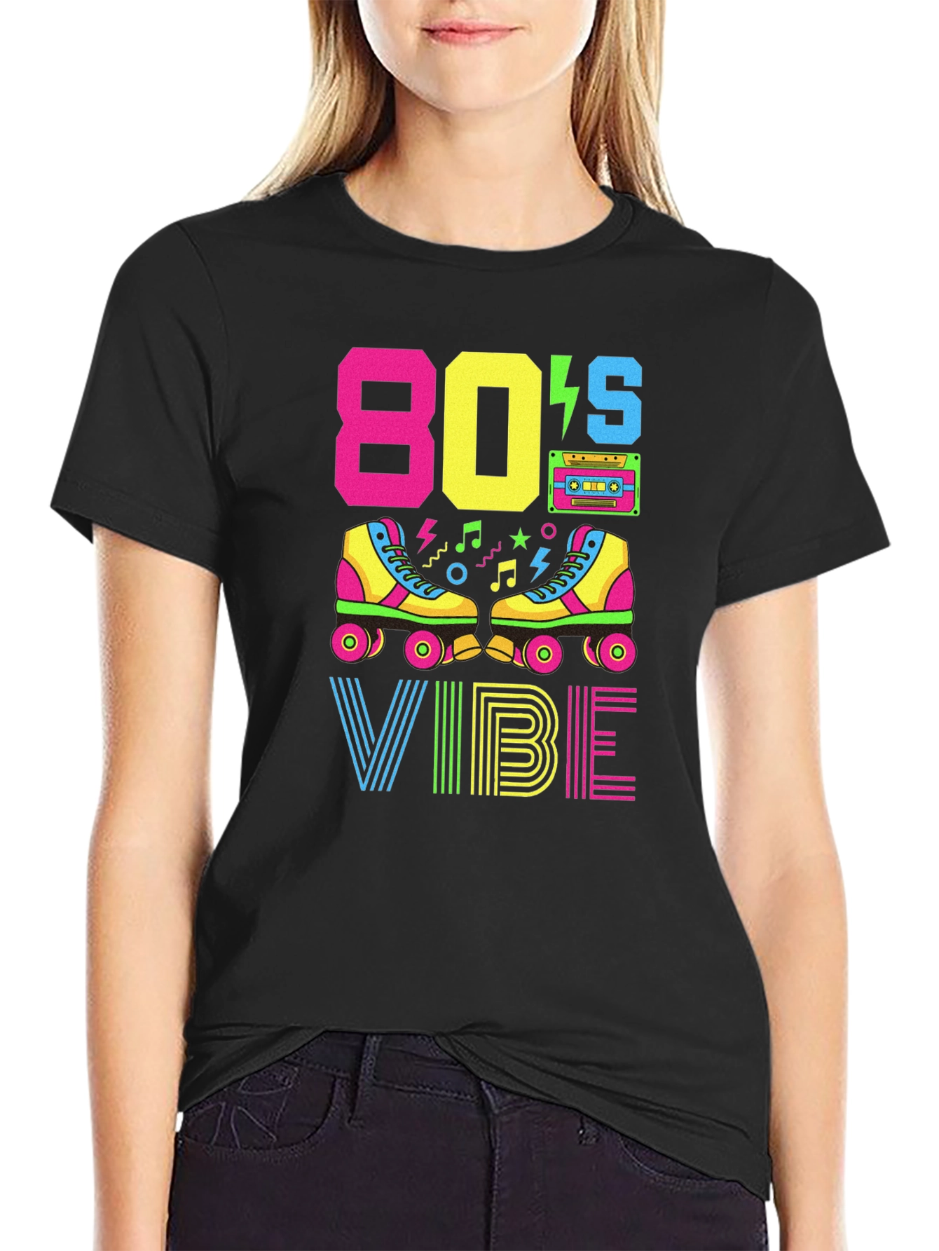 Retro 80s Vibe Graphic Tee