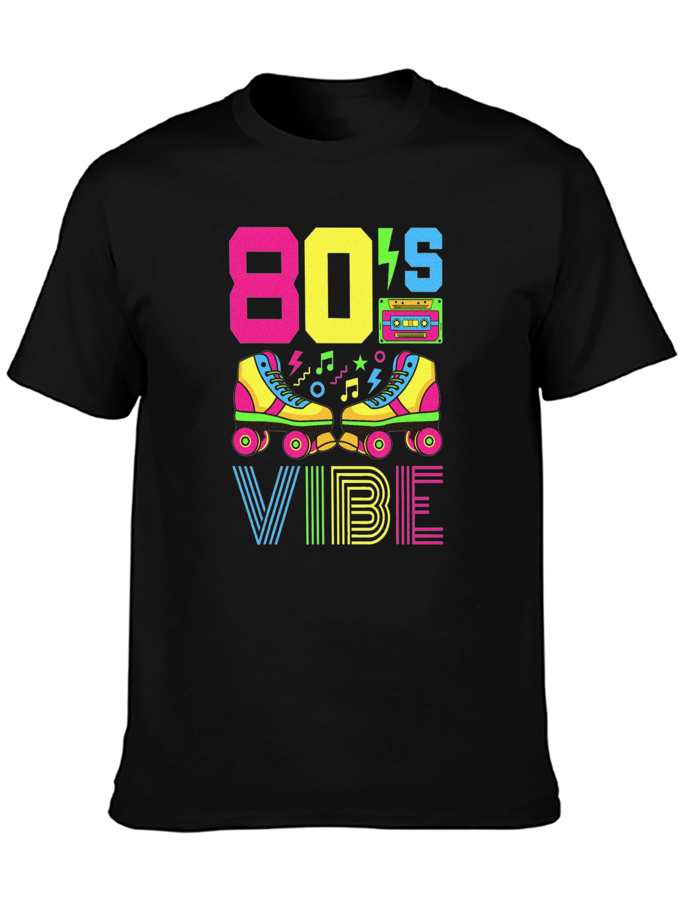 Retro 80s Vibe Graphic Tee