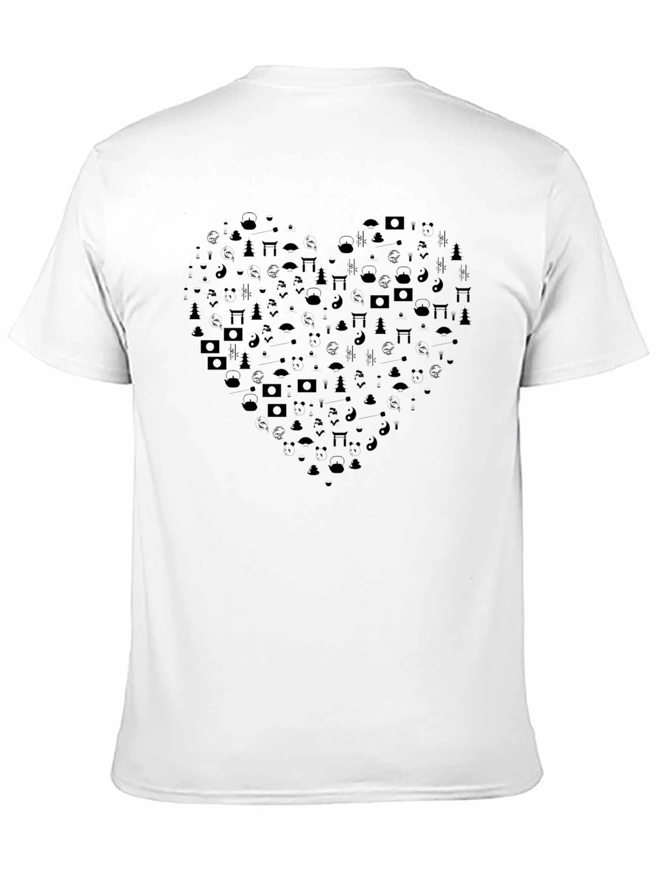 Zen Heart T-Shirt - Unique Japanese Design
