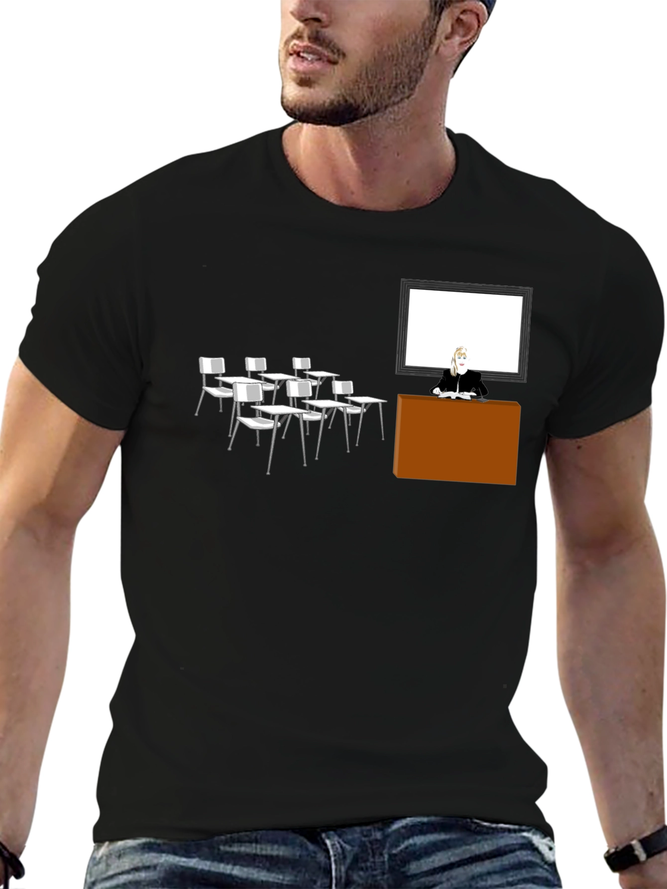 Classroom Graphic T-Shirt - Teacher Design