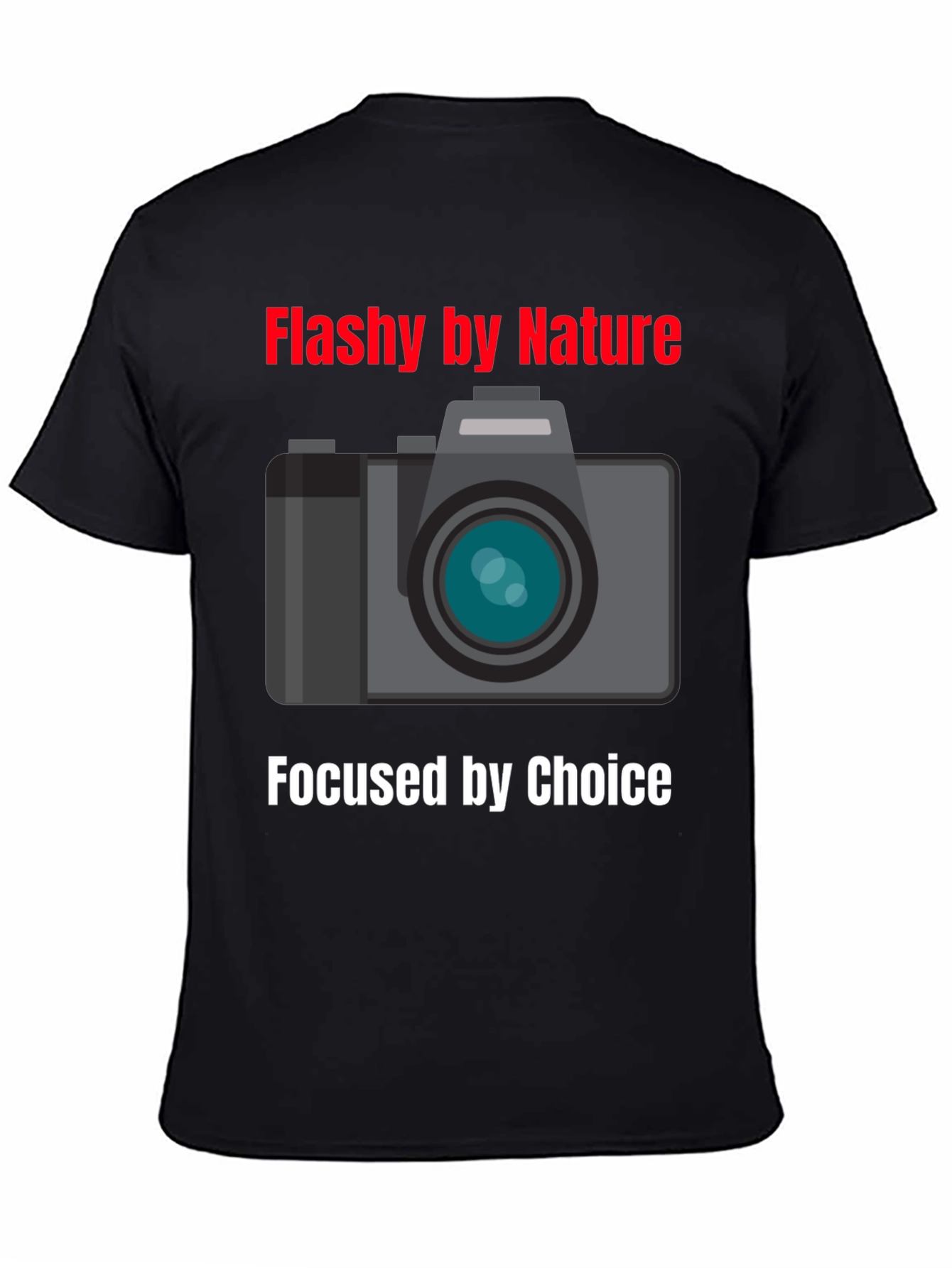 Flashy by Nature T-Shirt - Photographer Gift