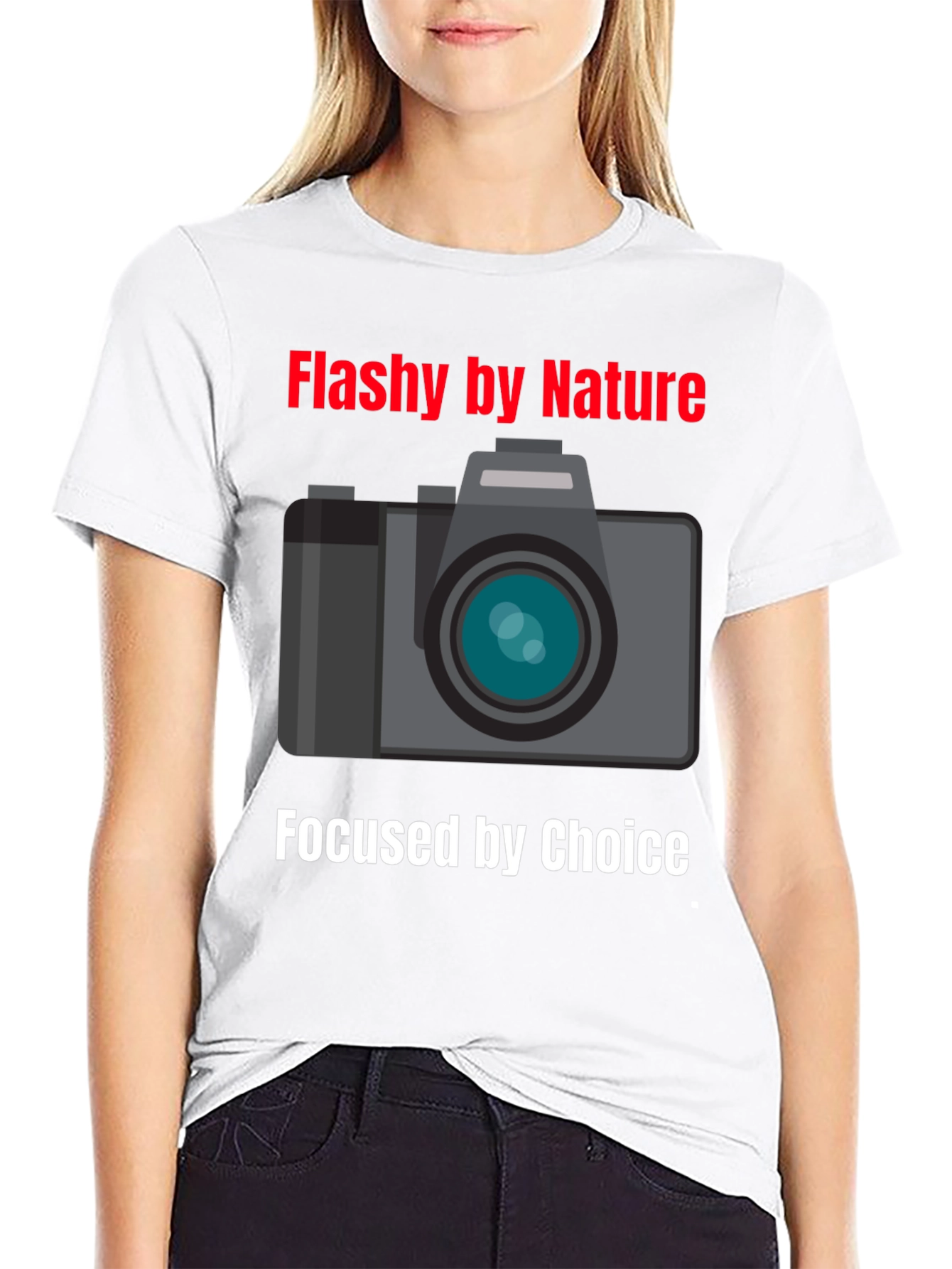 Flashy by Nature T-Shirt - Photographer Gift