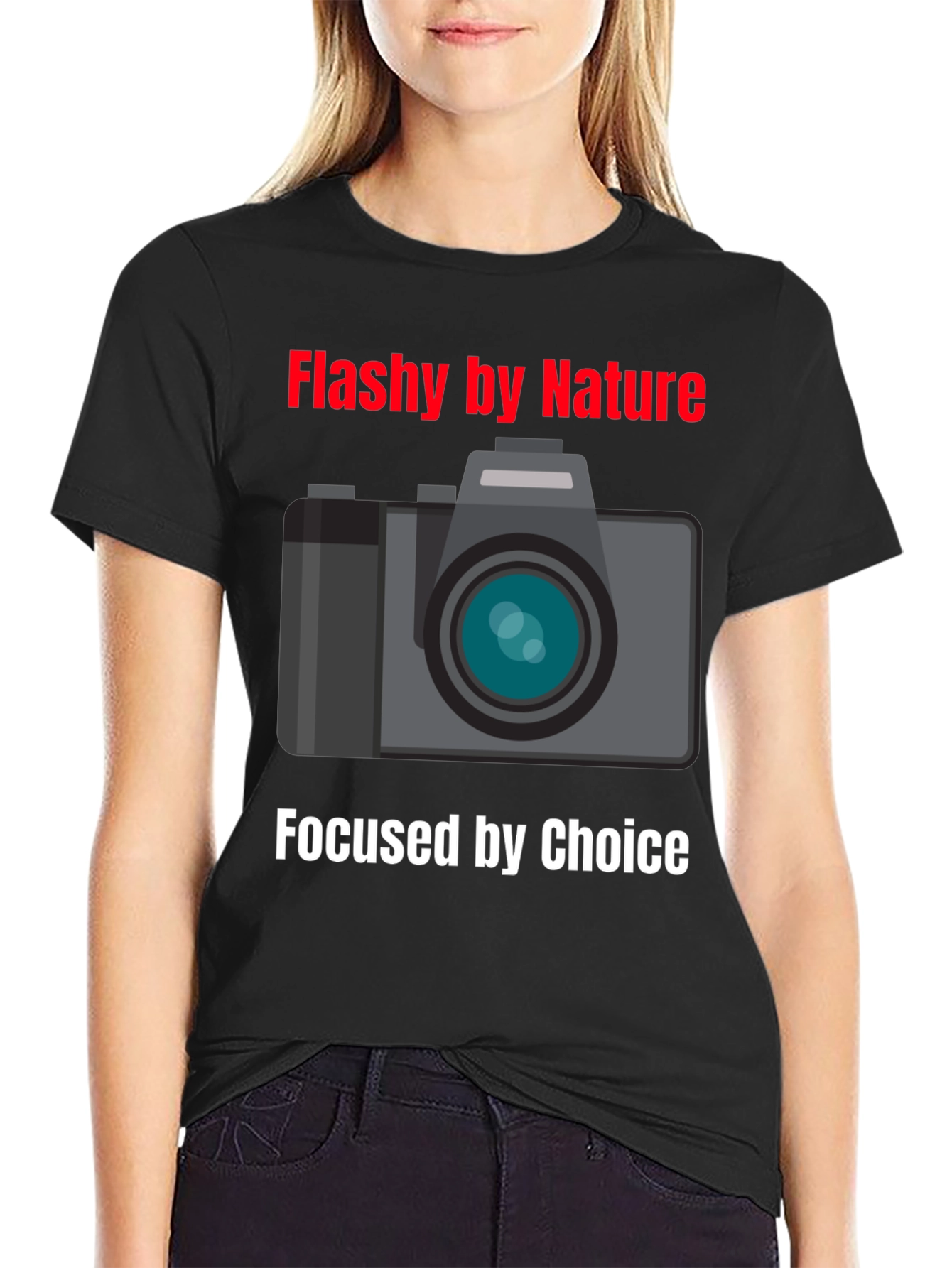 Flashy by Nature T-Shirt - Photographer Gift