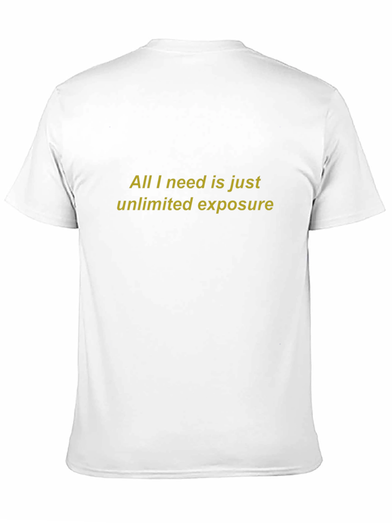 Unlimited Exposure Black T-Shirt