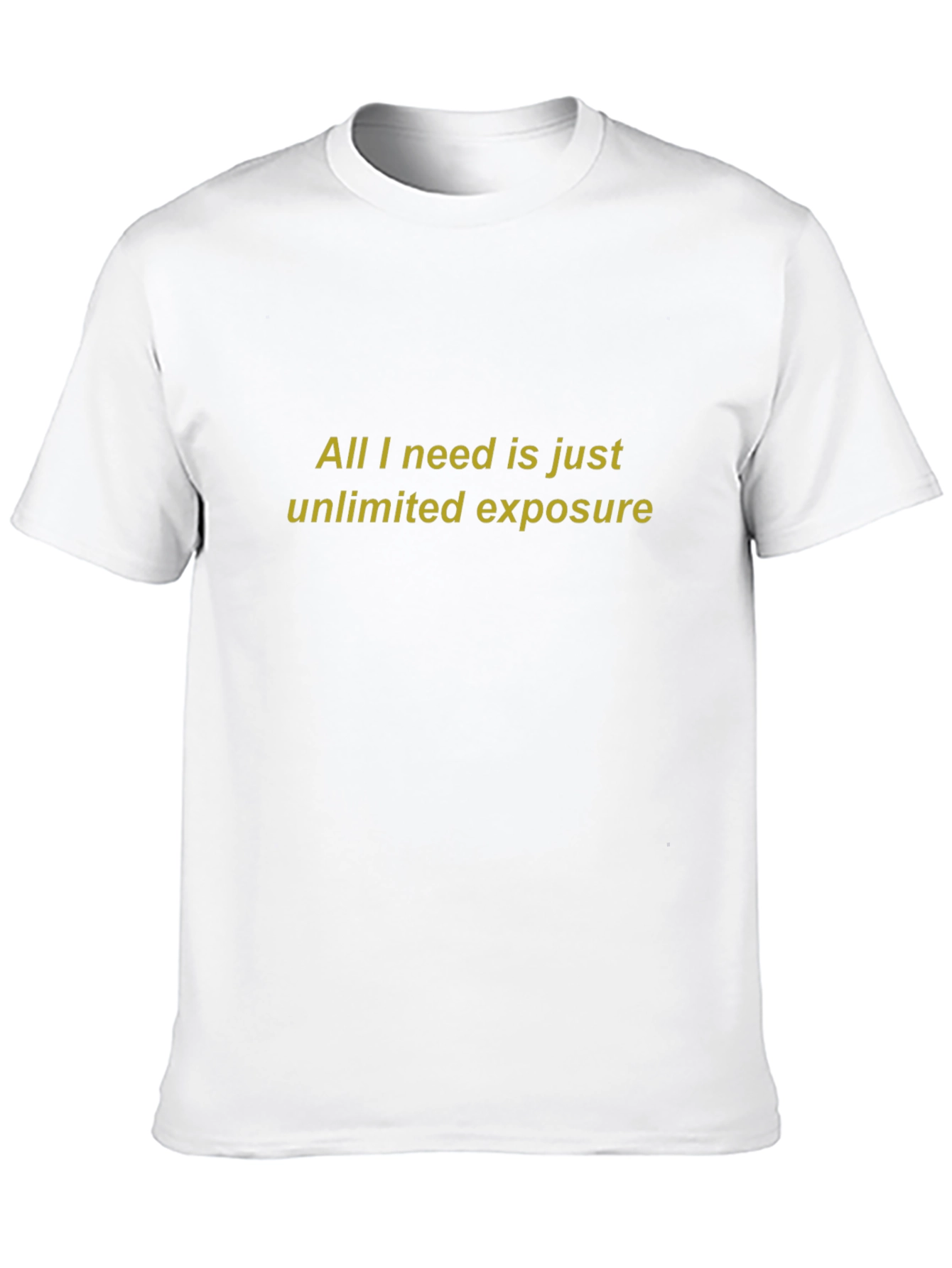 Unlimited Exposure Black T-Shirt