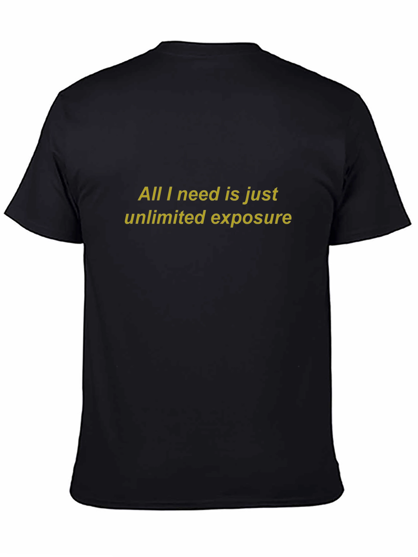 Unlimited Exposure Black T-Shirt