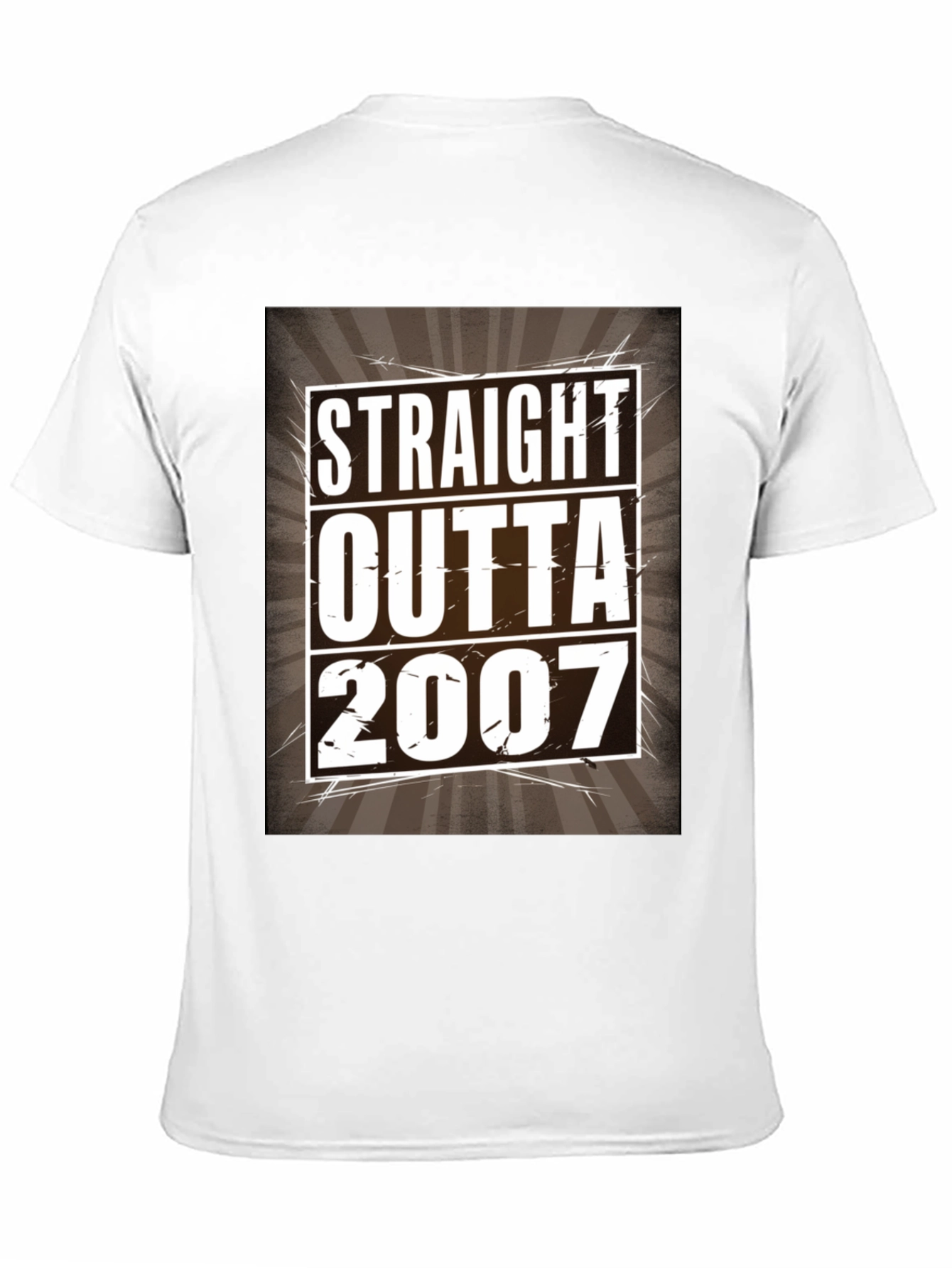 Straight Outta 2007 Black T-Shirt