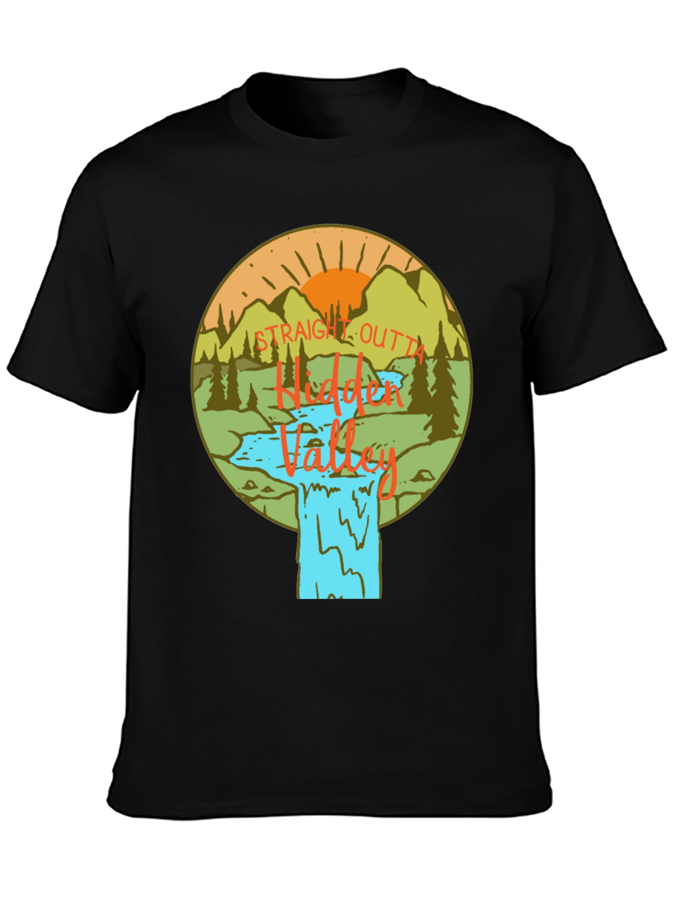 Straight Outta Hidden Valley Graphic Tee