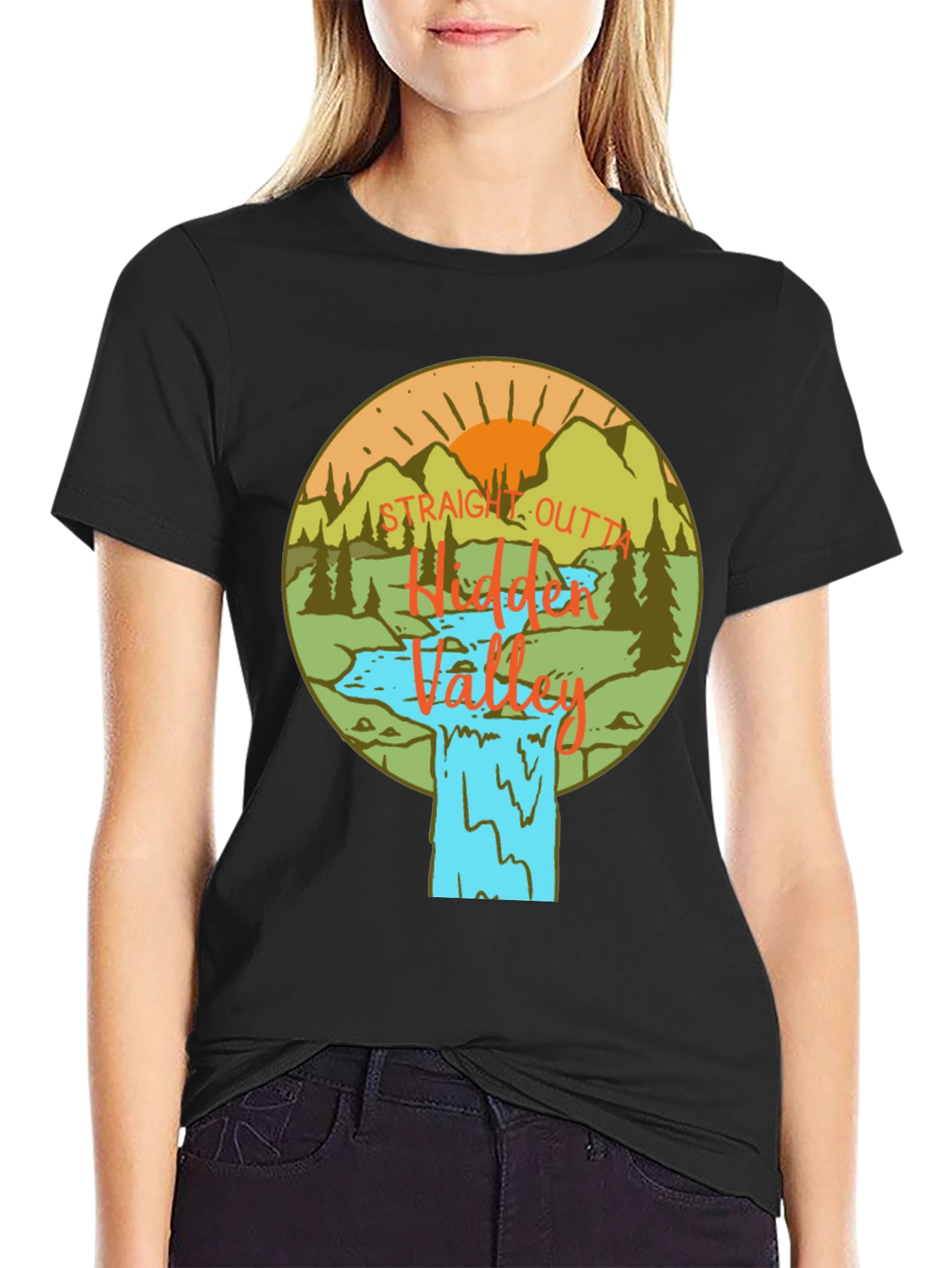 Straight Outta Hidden Valley Graphic Tee