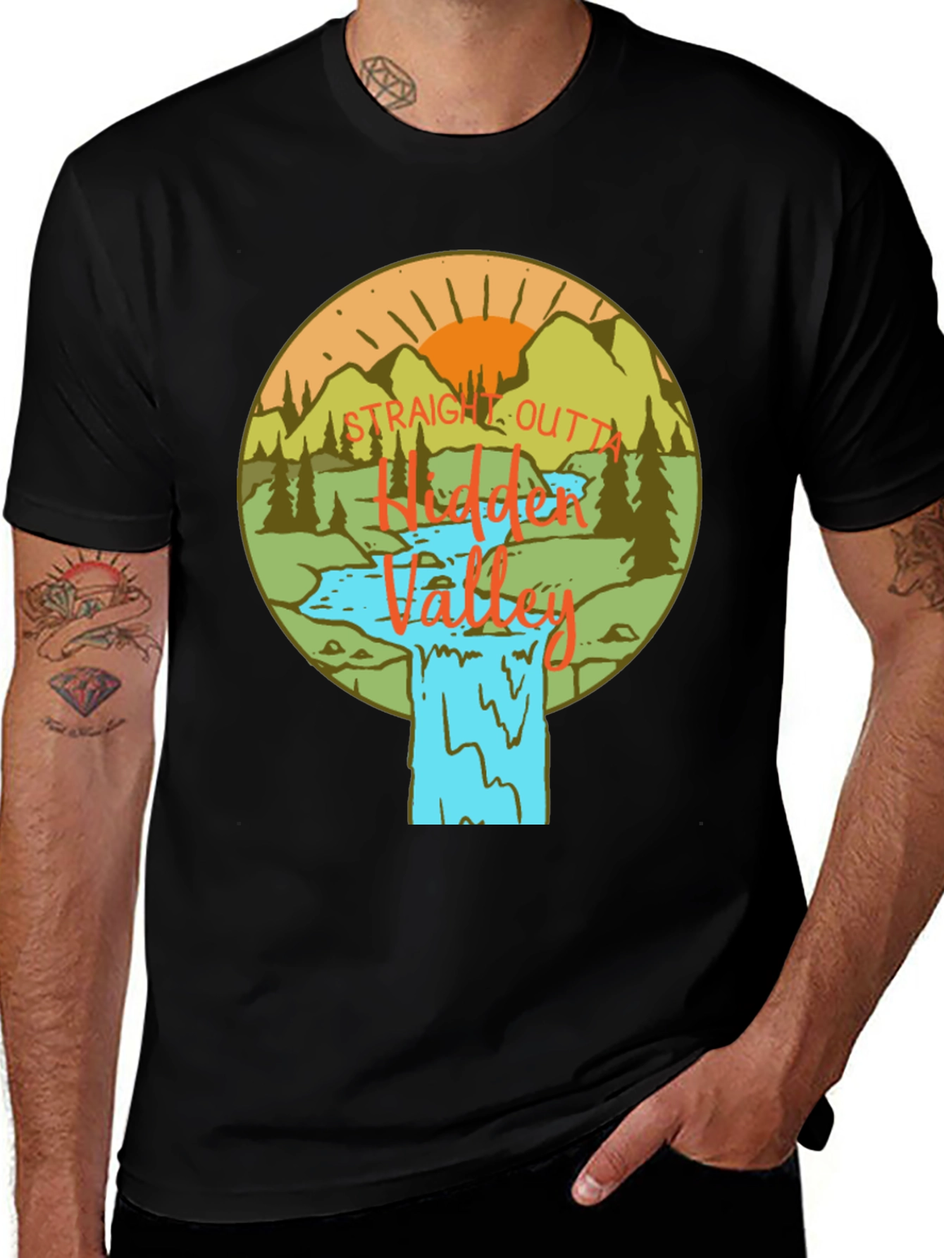 Straight Outta Hidden Valley Graphic Tee