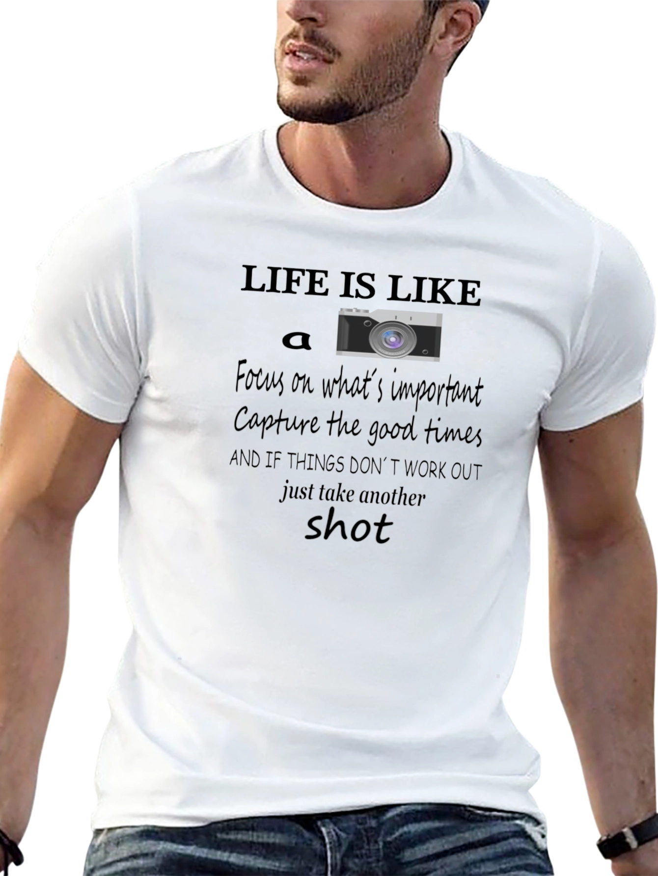Life is Like a Camera T-Shirt