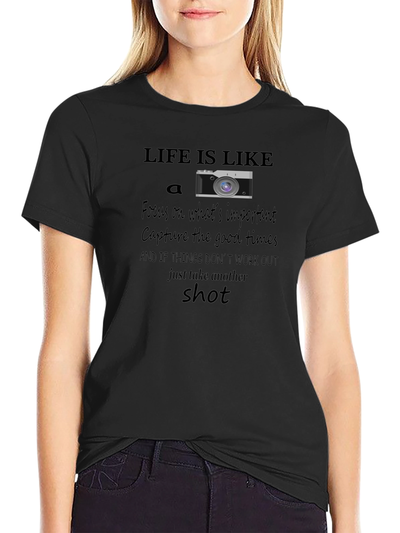 Life is Like a Camera T-Shirt