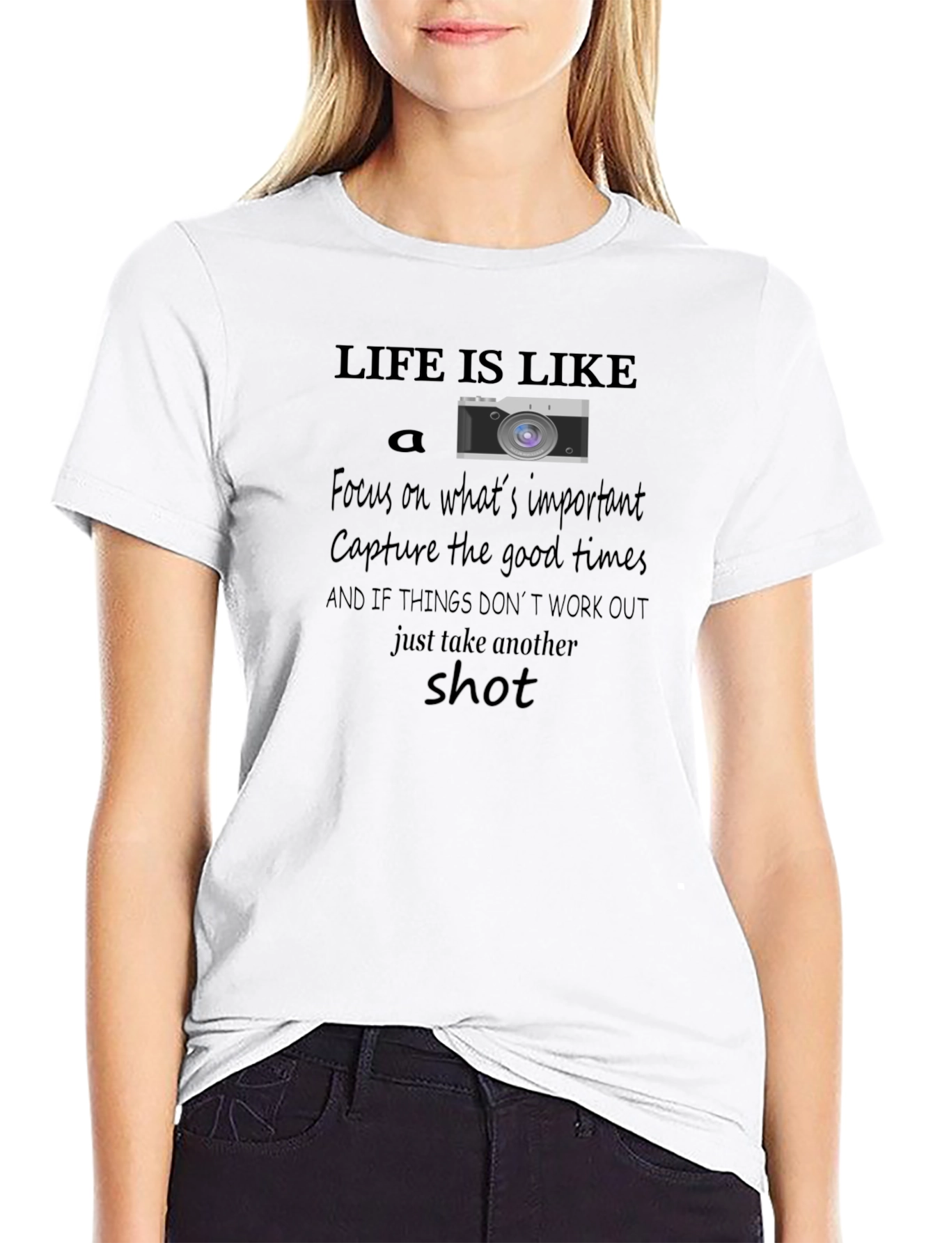 Life is Like a Camera T-Shirt