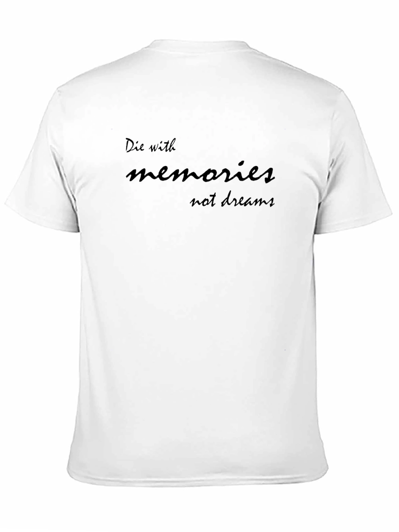 Die With Memories Graphic Tee - Black T-Shirt