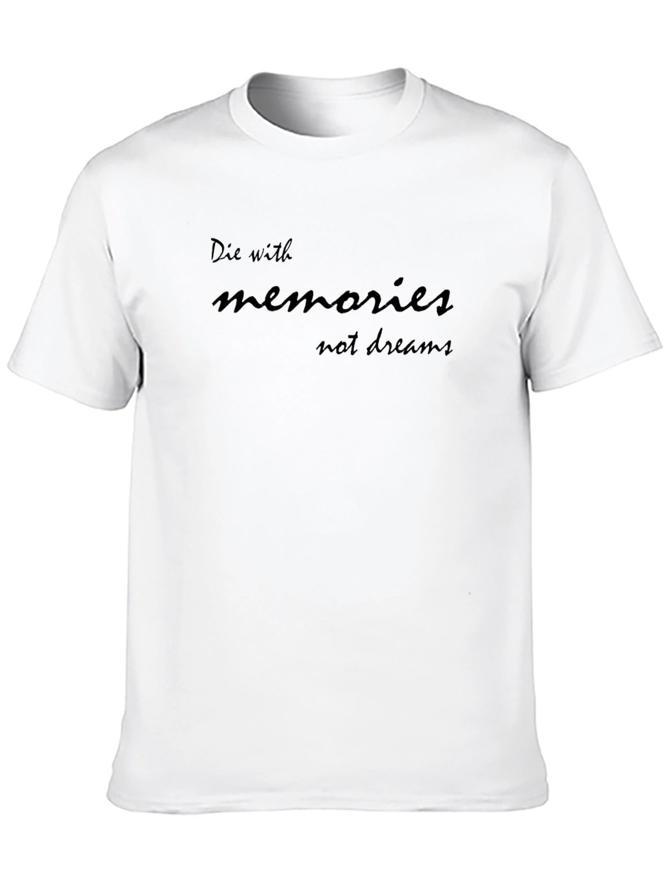 Die With Memories Graphic Tee - Black T-Shirt