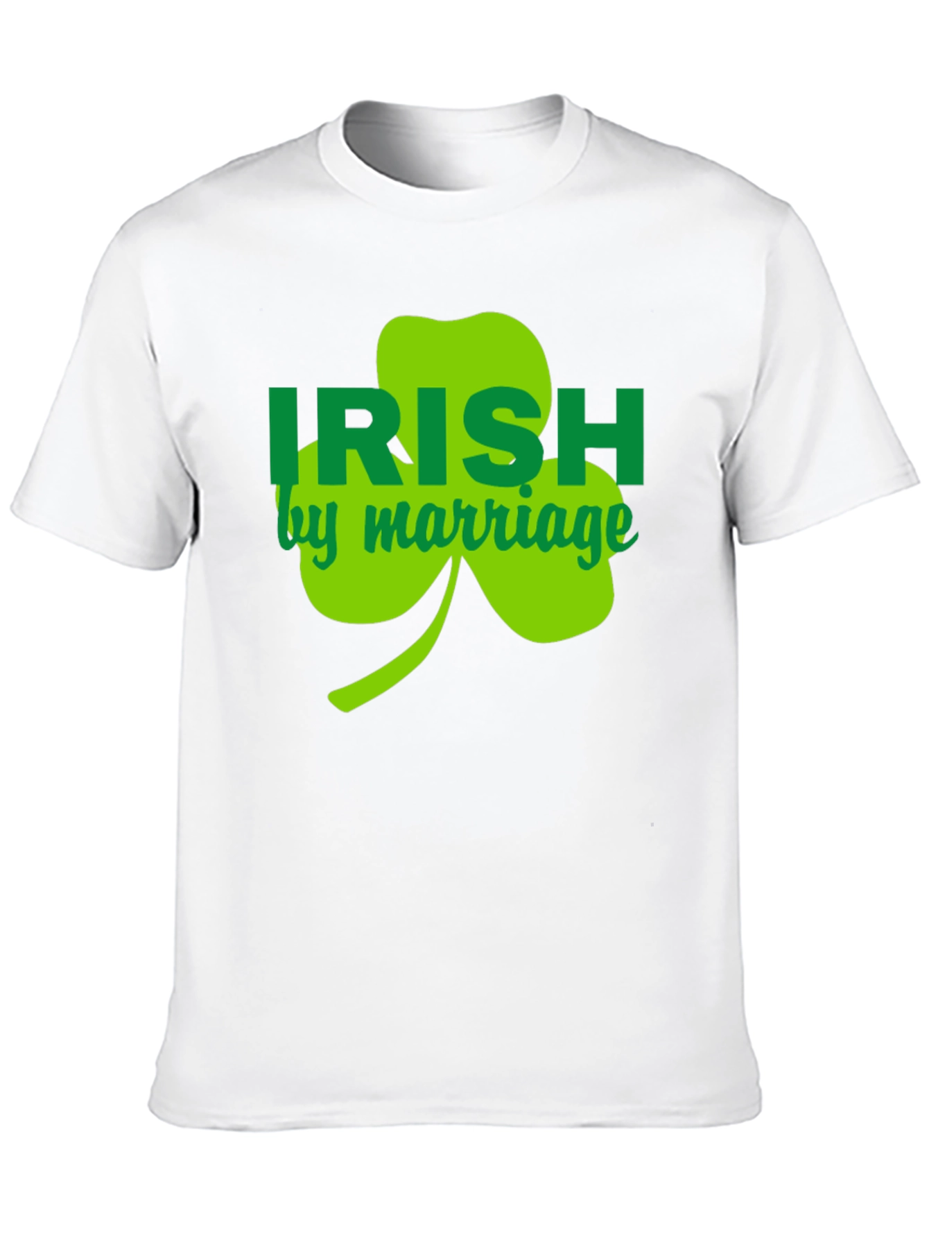 Irish by Marriage Shamrock T-Shirt