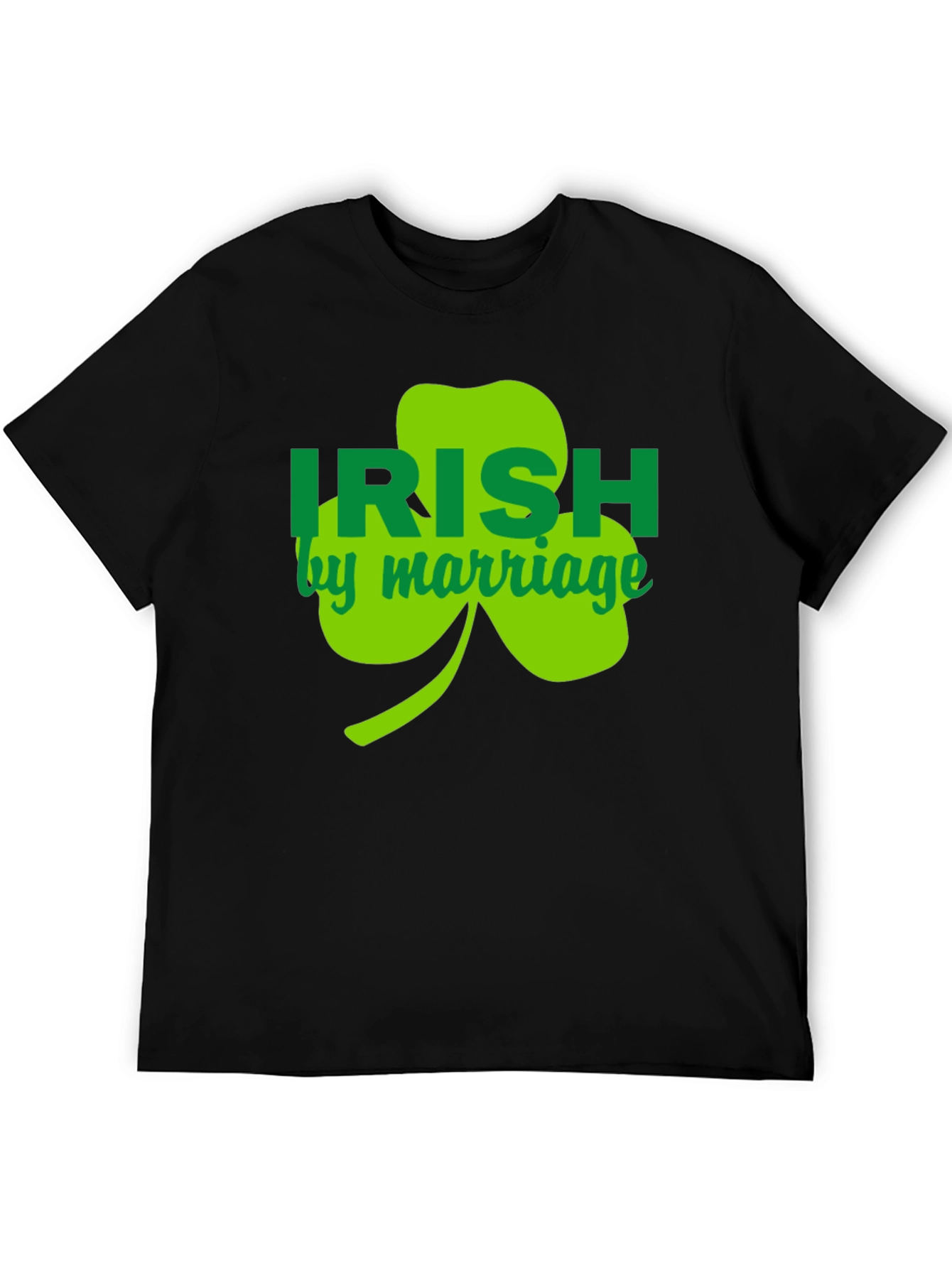 Irish by Marriage Shamrock T-Shirt