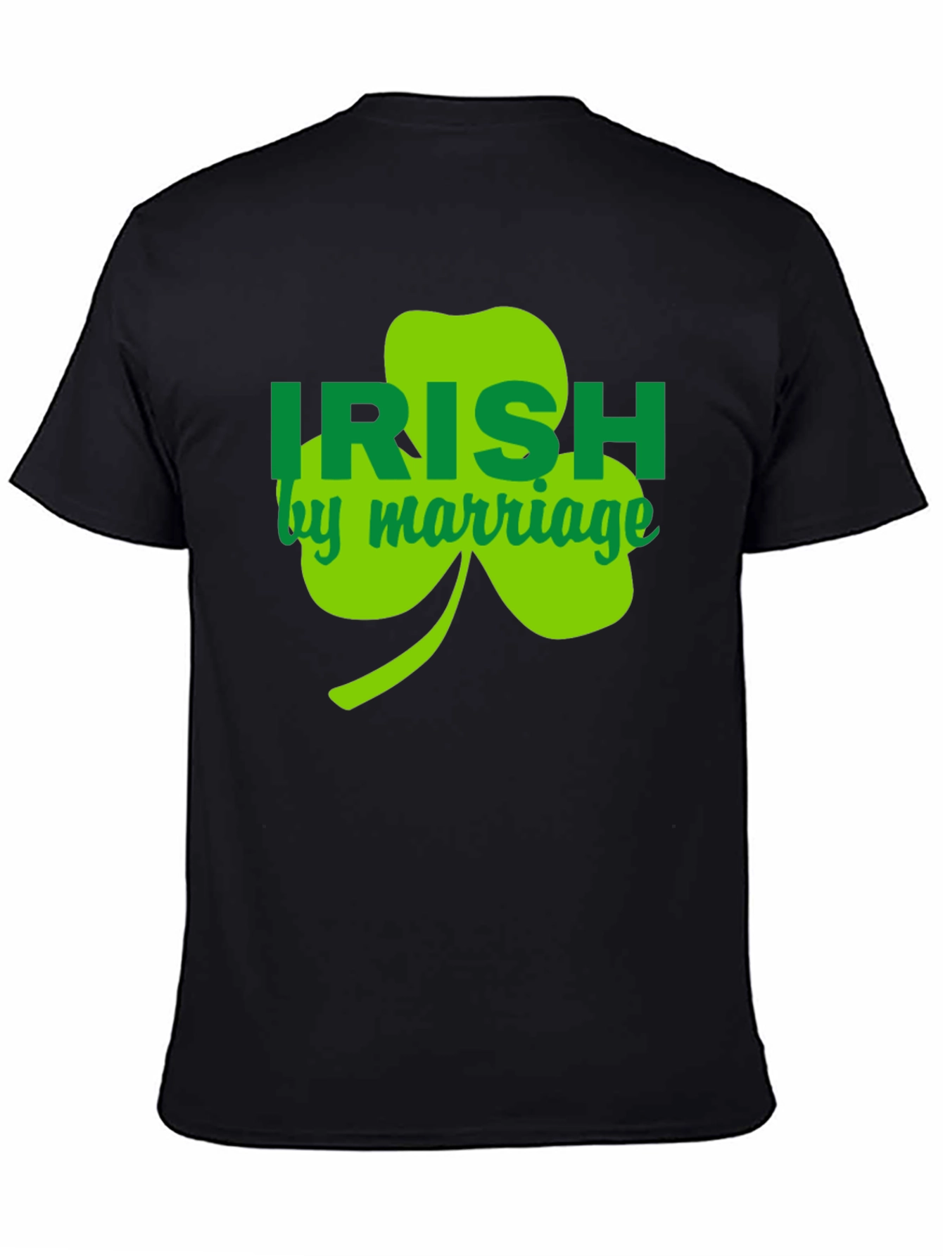 Irish by Marriage Shamrock T-Shirt