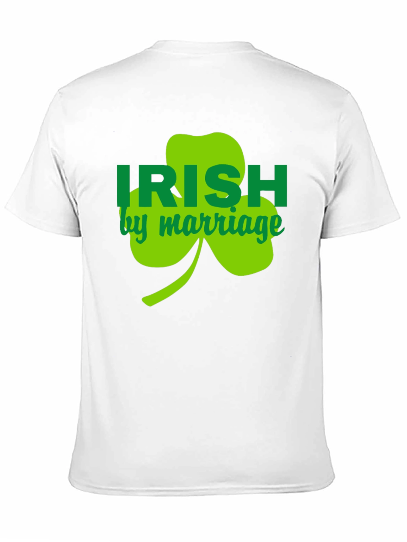 Irish by Marriage Shamrock T-Shirt
