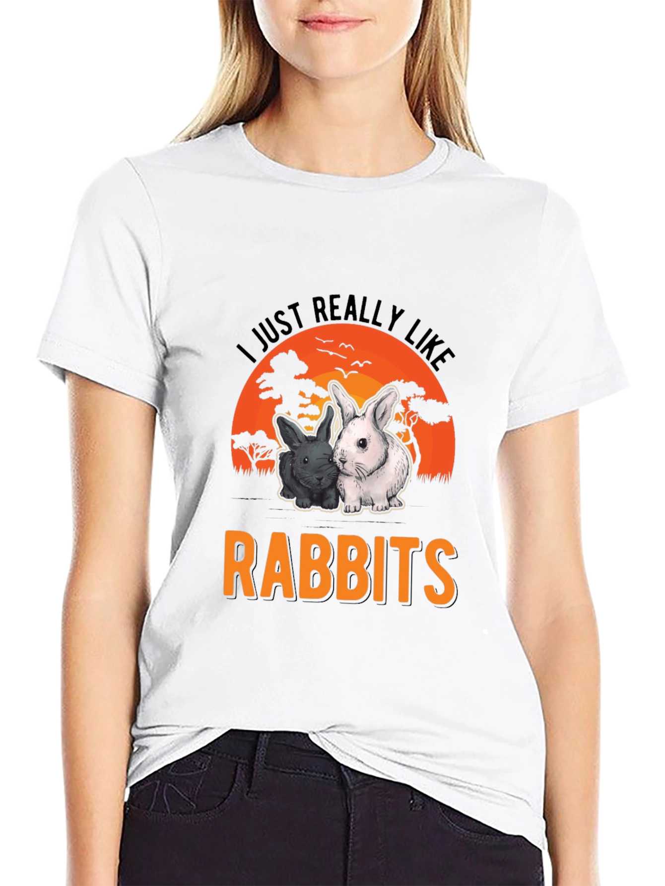 I Just Really Like Rabbits T-Shirt