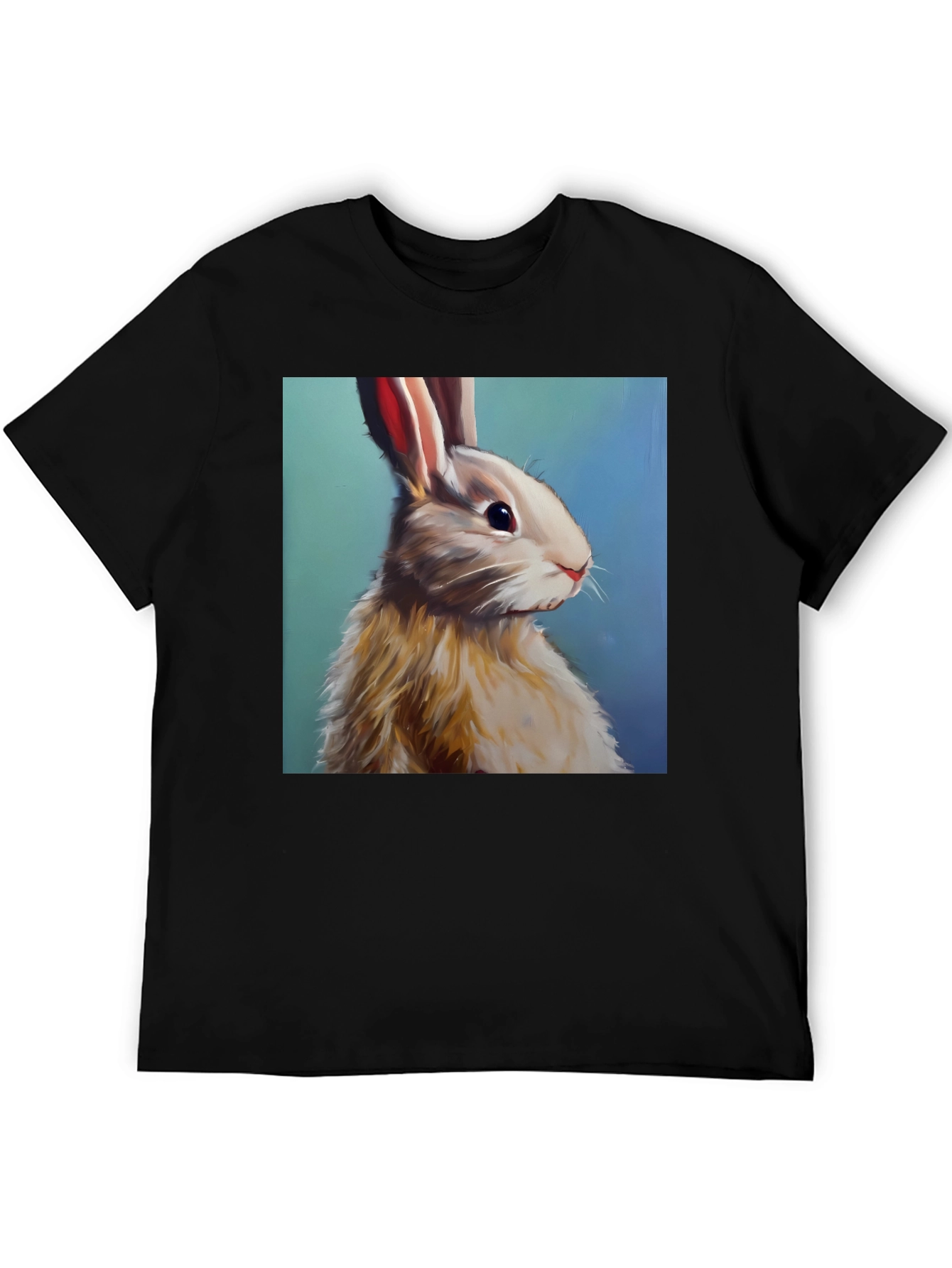 Rabbit Portrait Graphic Tee