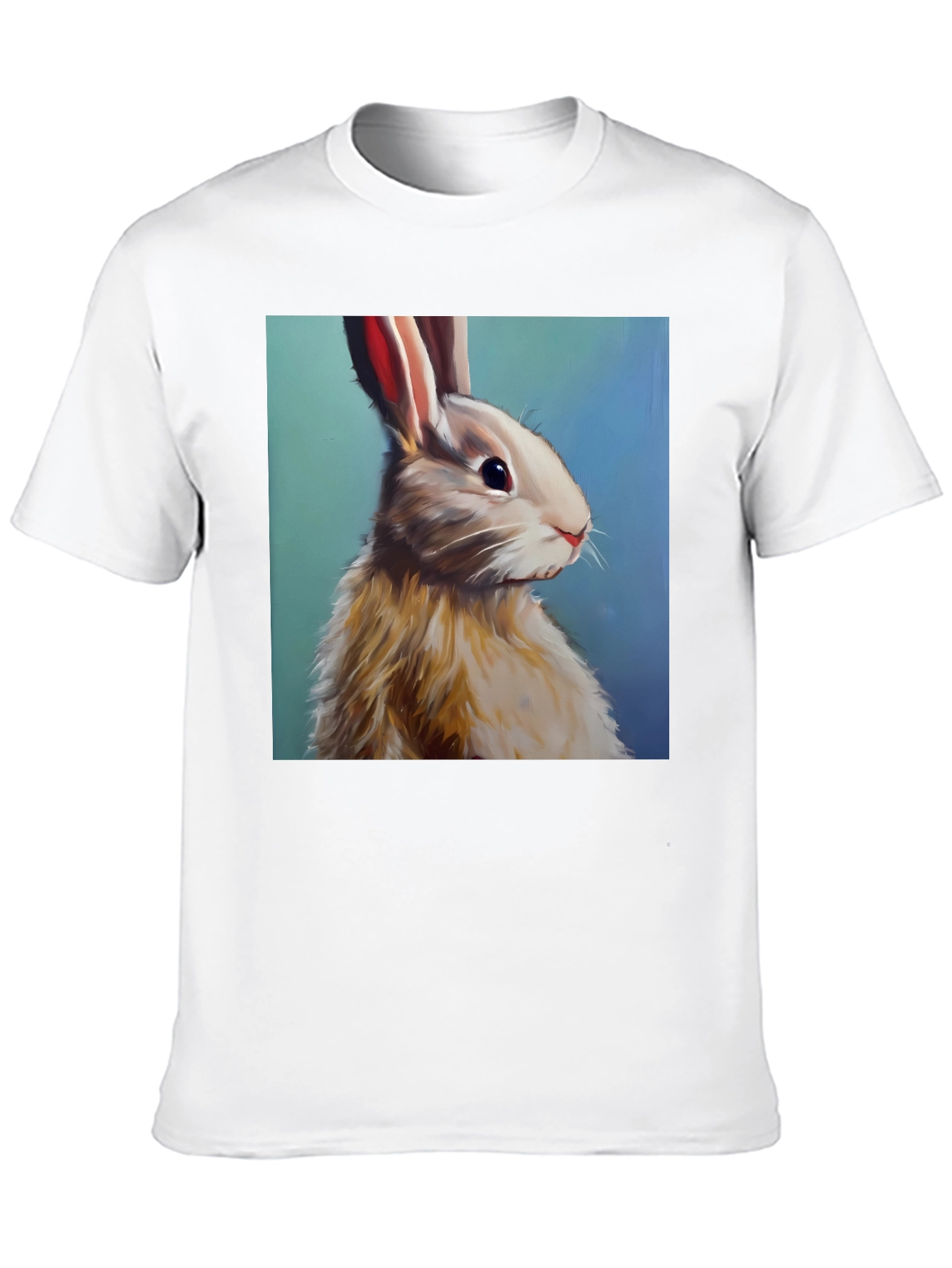 Rabbit Portrait Graphic Tee