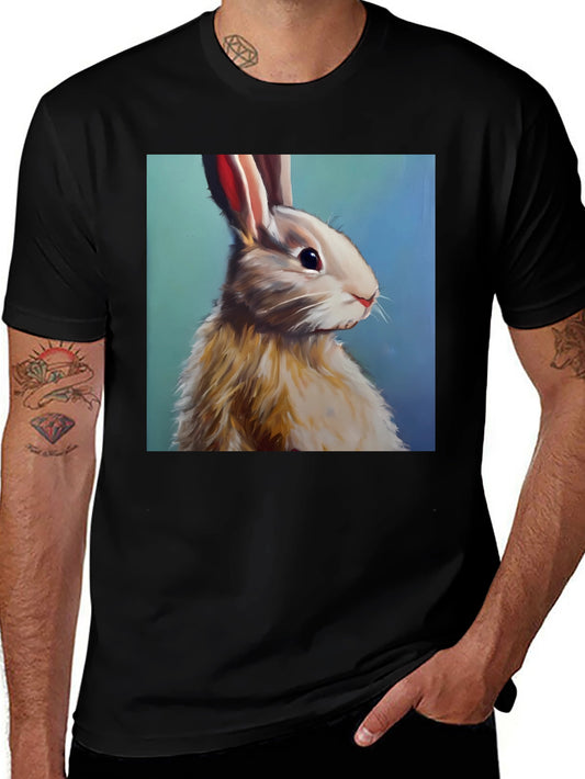 Rabbit Portrait Graphic Tee