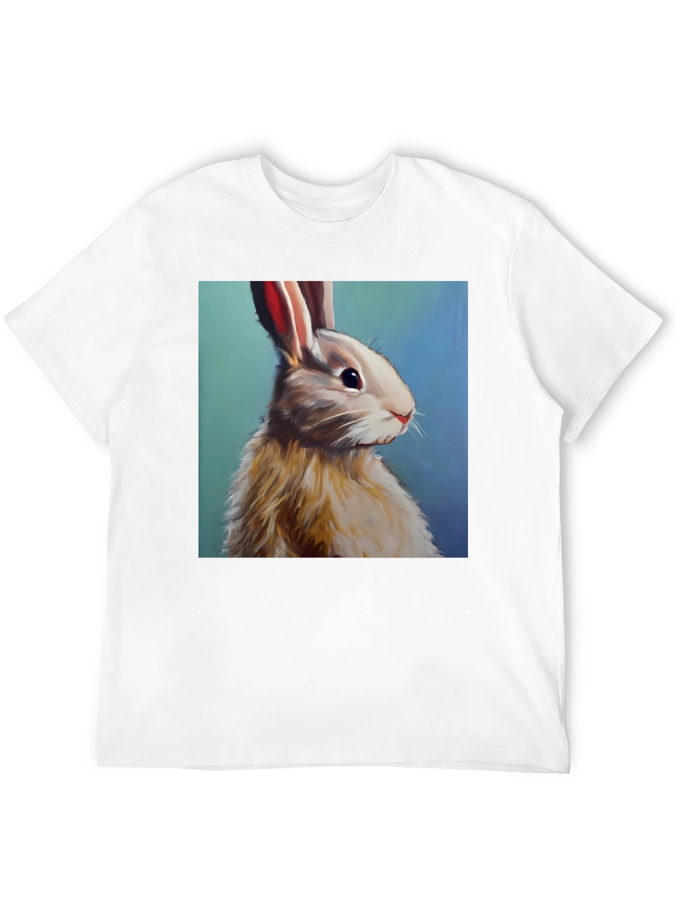 Rabbit Portrait Graphic Tee