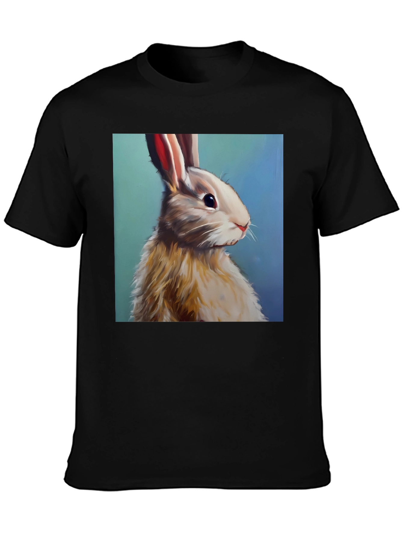 Rabbit Portrait Graphic Tee