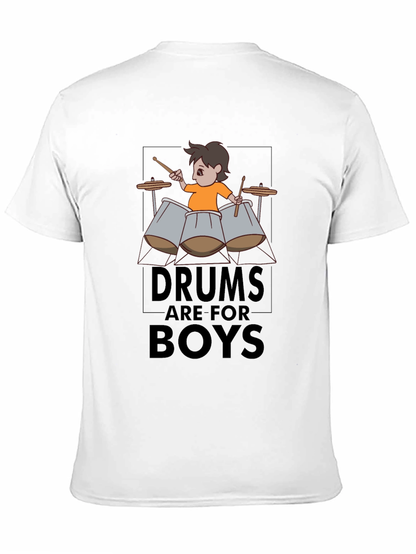 Drums are for Boys Graphic Tee