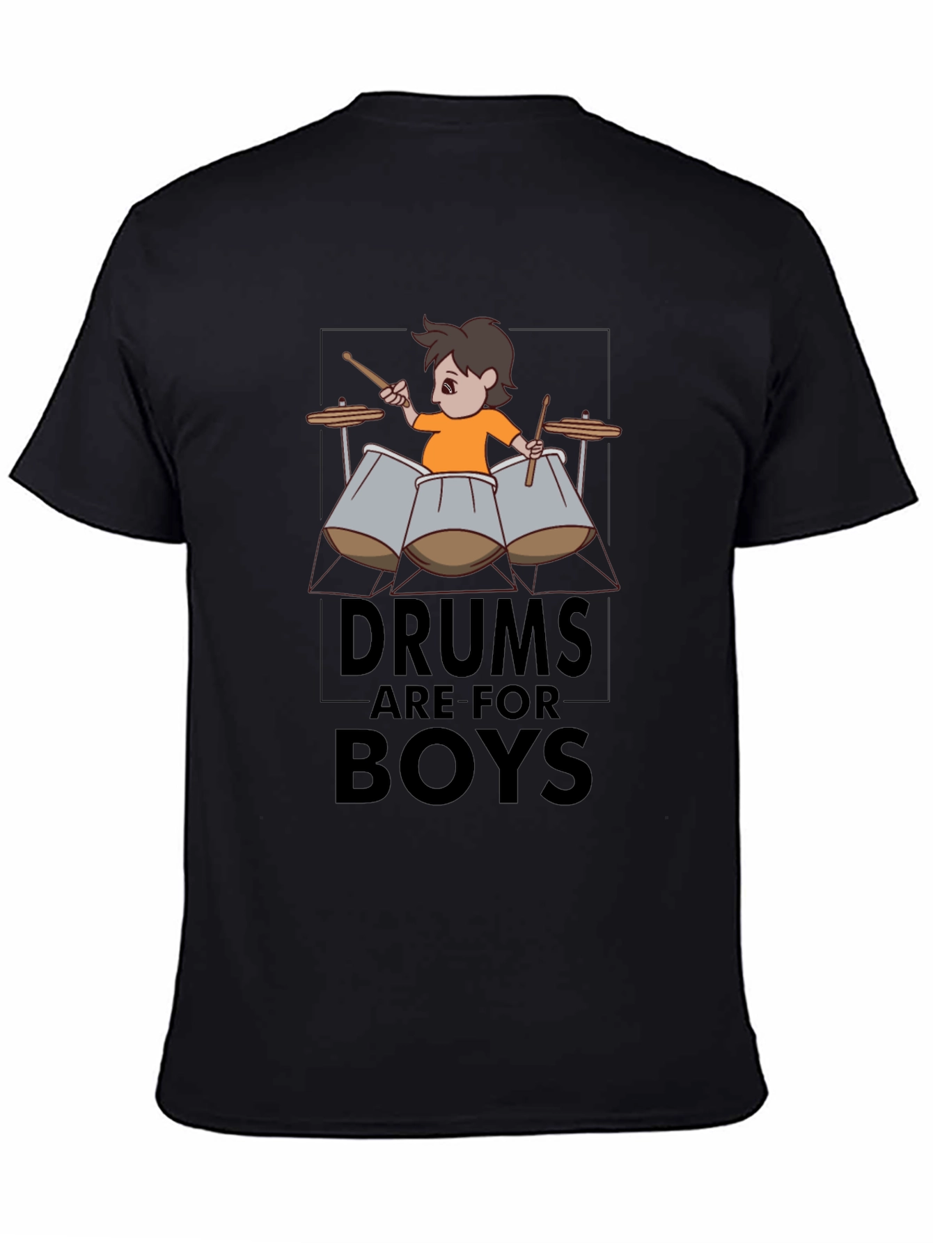 Drums are for Boys Graphic Tee