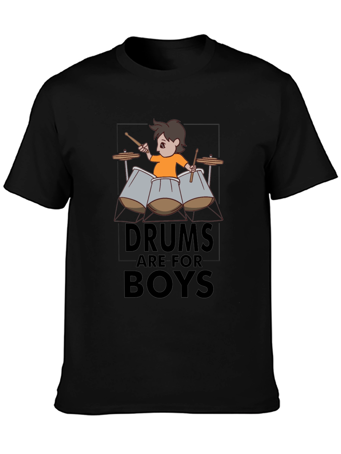 Drums are for Boys Graphic Tee