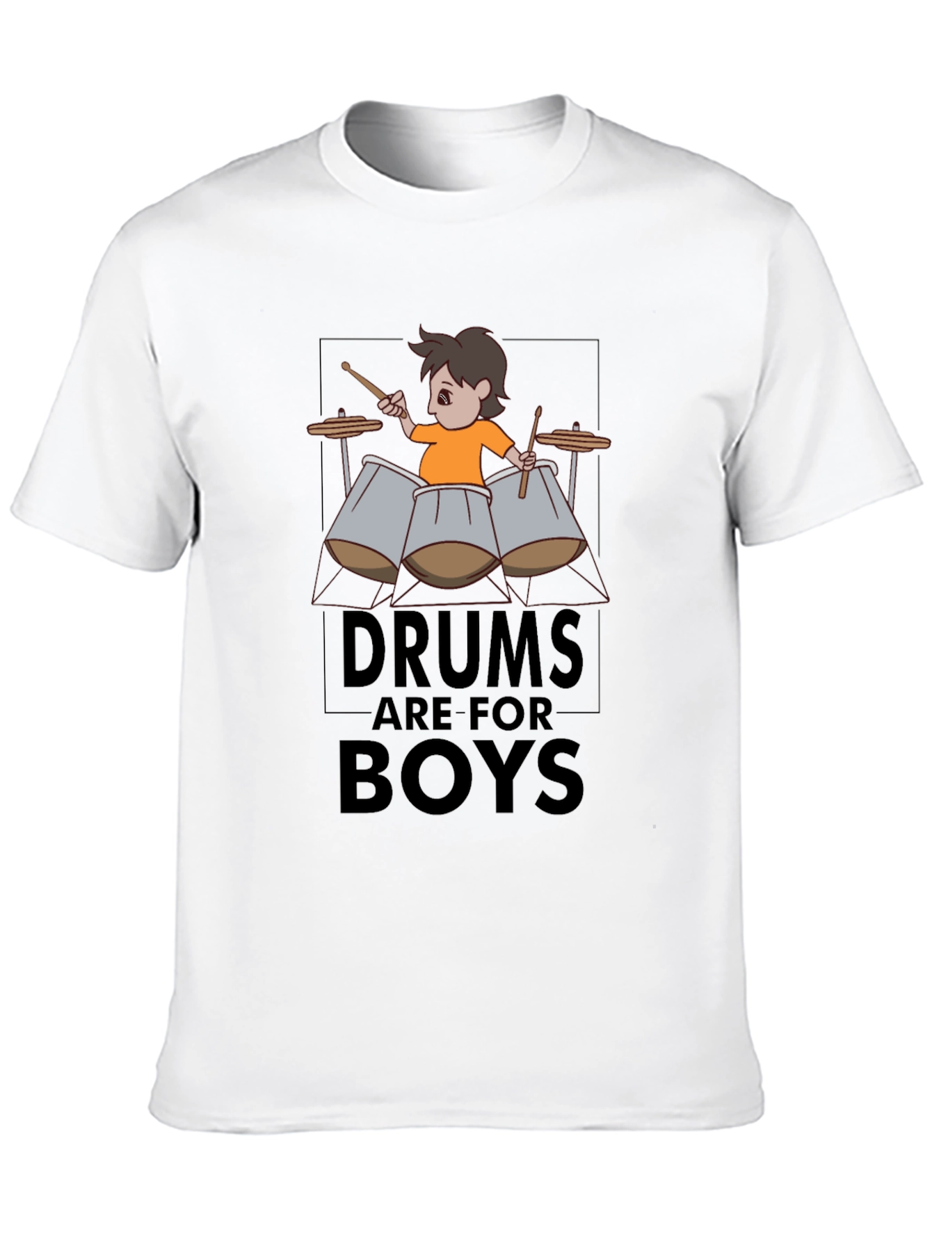 Drums are for Boys Graphic Tee