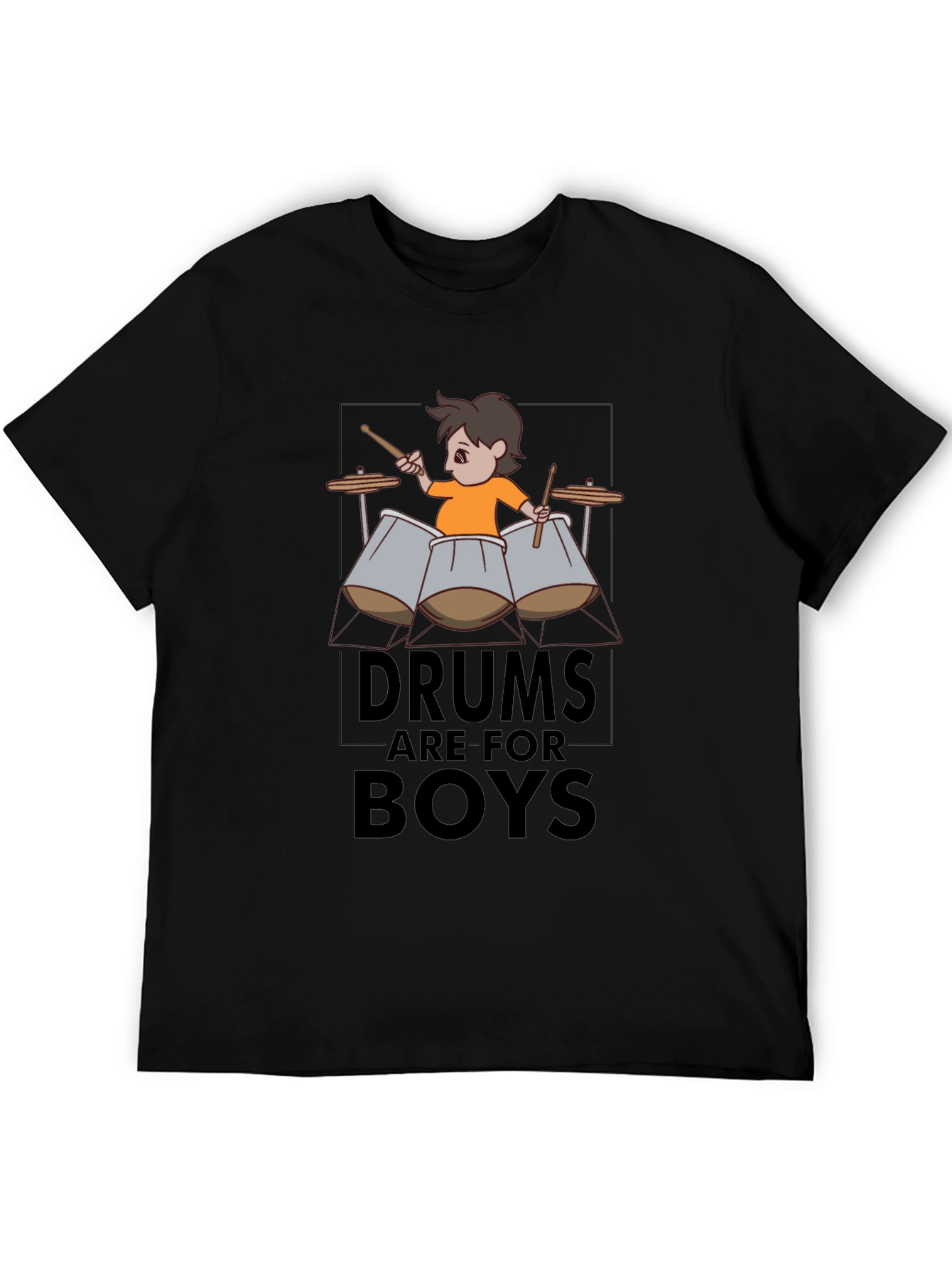 Drums are for Boys Graphic Tee