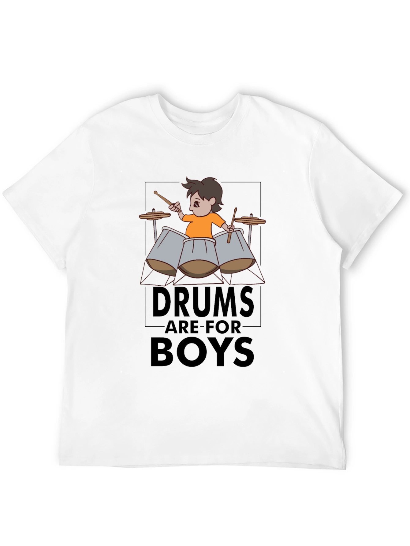 Drums are for Boys Graphic Tee
