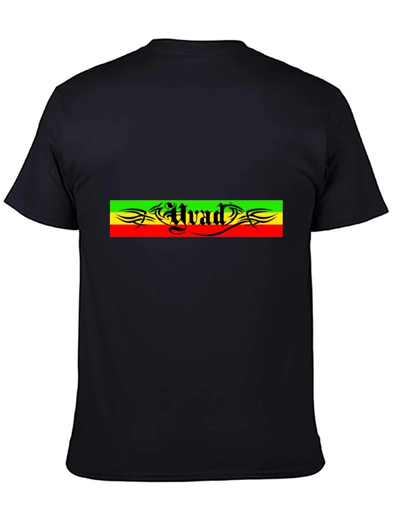Uvad Reggae Rasta Style Graphic T-Shirt