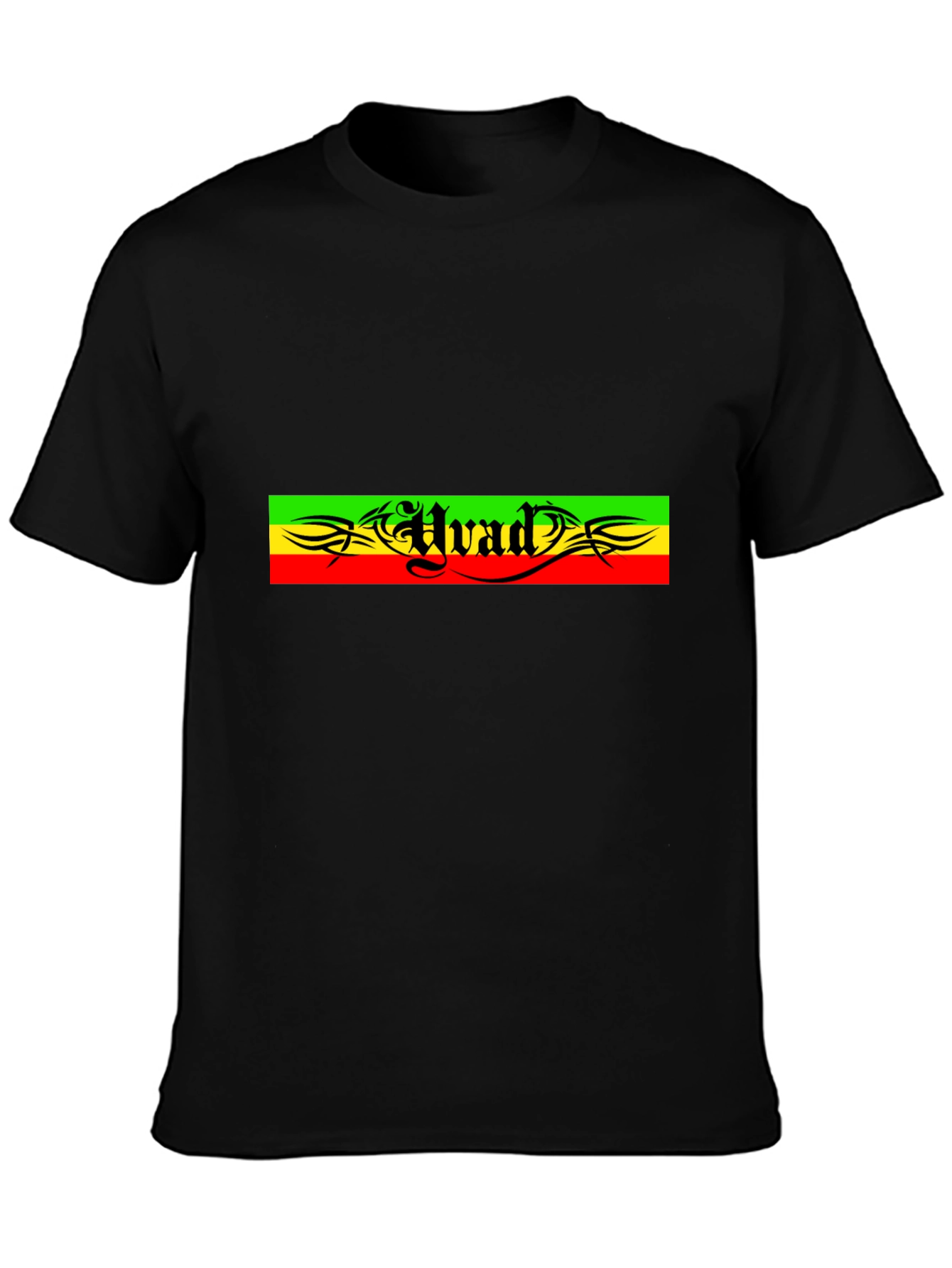 Uvad Reggae Rasta Style Graphic T-Shirt