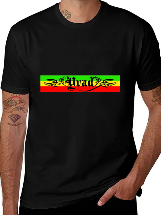 Uvad Reggae Rasta Style Graphic T-Shirt