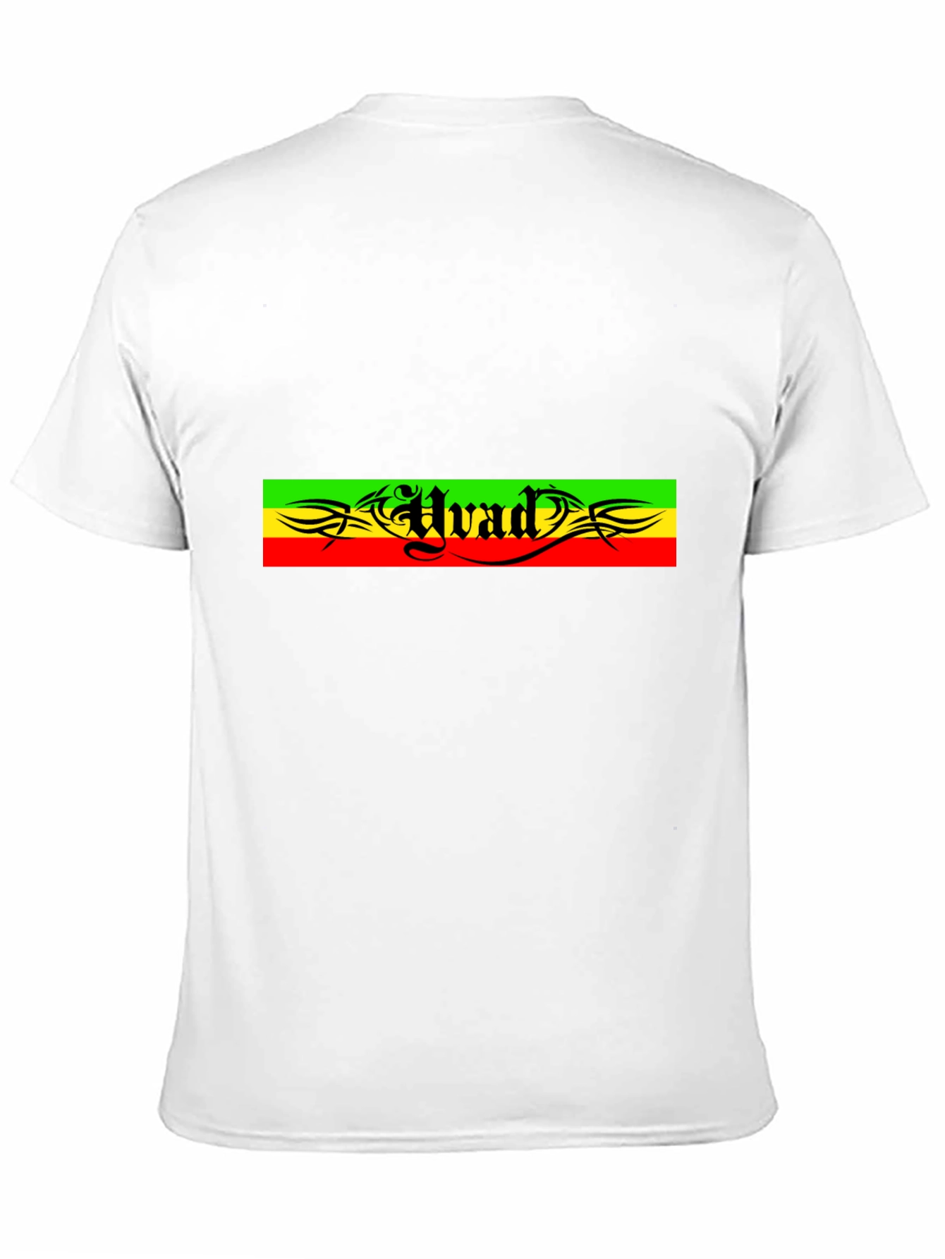 Uvad Reggae Rasta Style Graphic T-Shirt