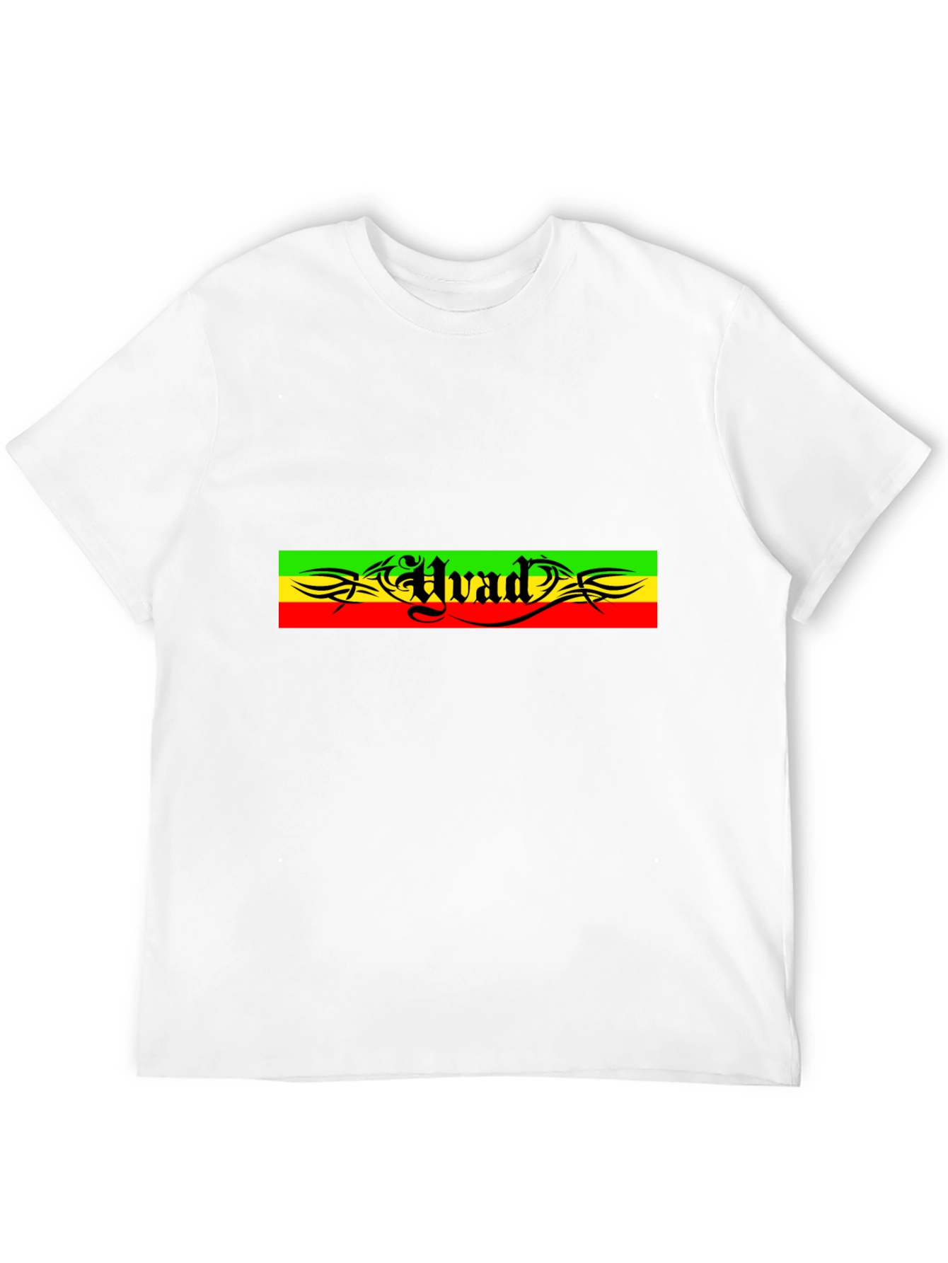 Uvad Reggae Rasta Style Graphic T-Shirt