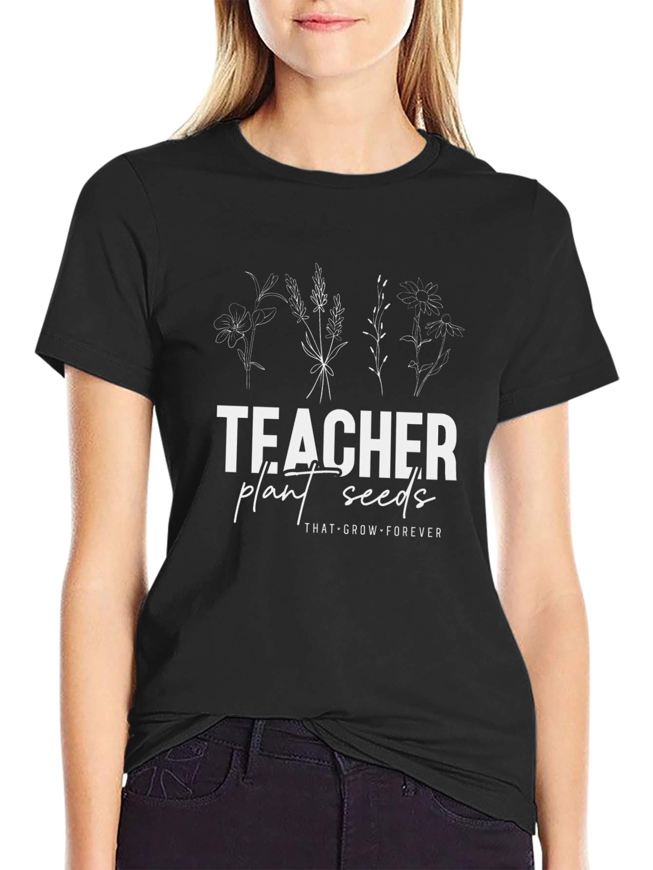 Teacher Plant Seeds T-Shirt Unique Teacher Gift