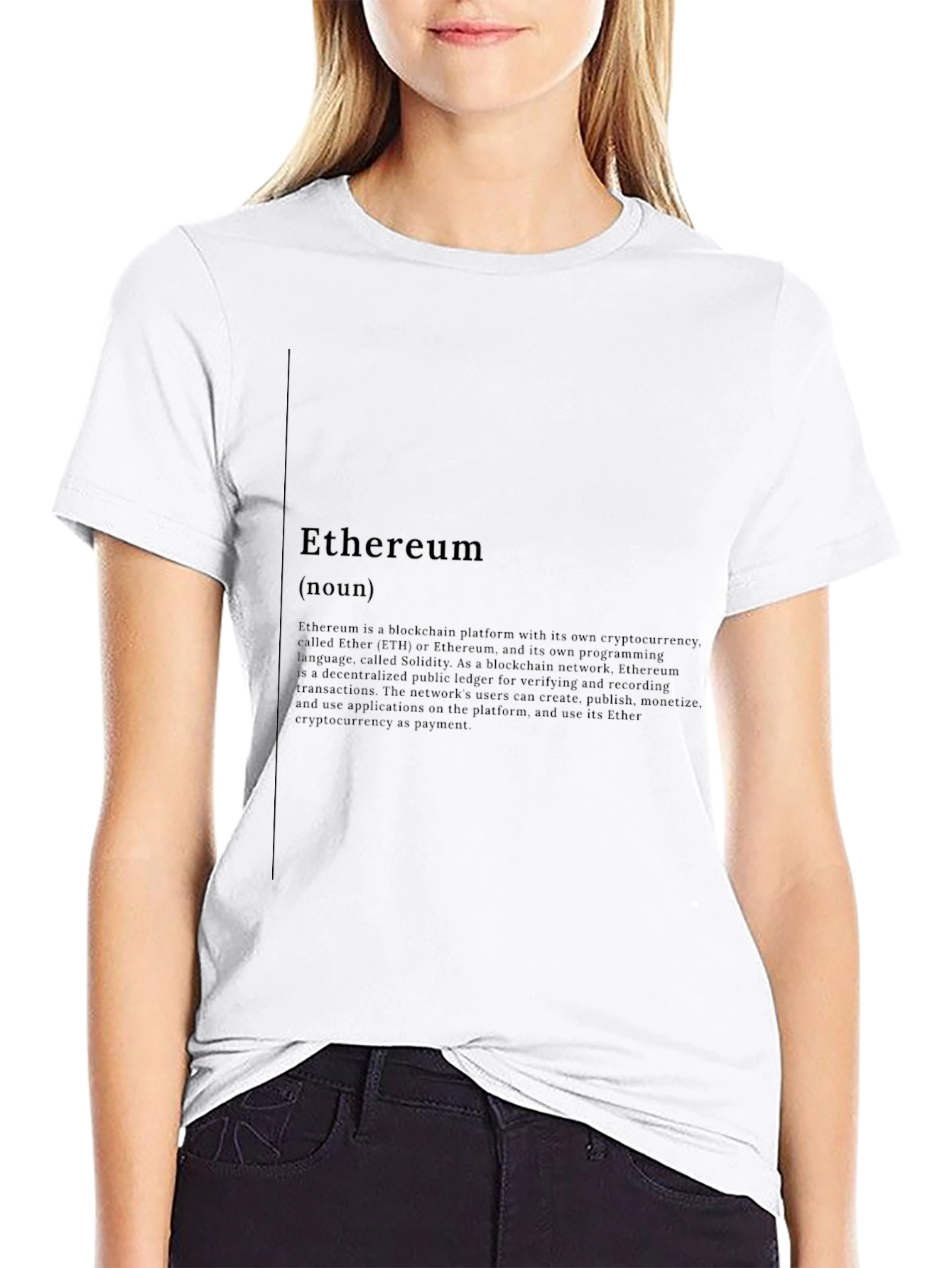 Ethereum Definition Black T-Shirt