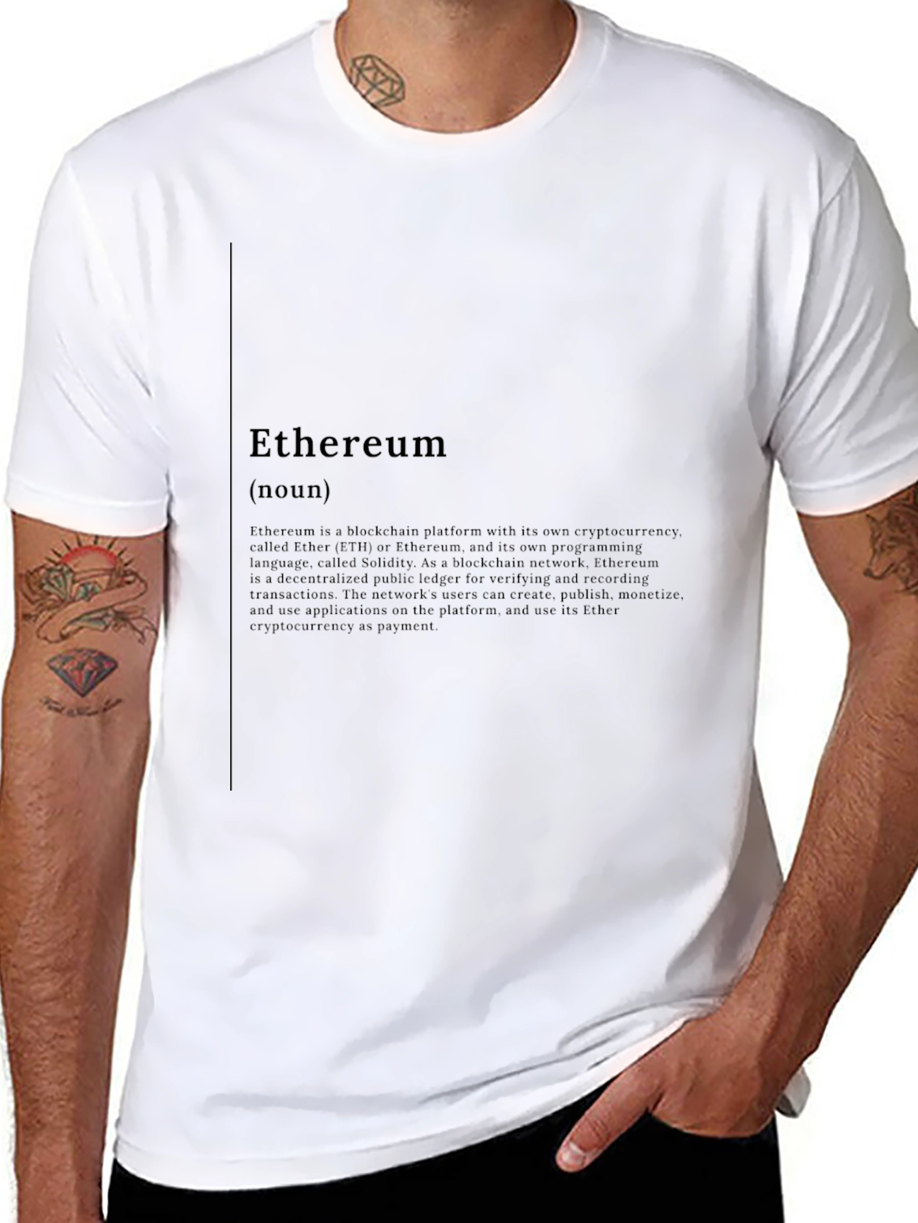 Ethereum Definition Black T-Shirt