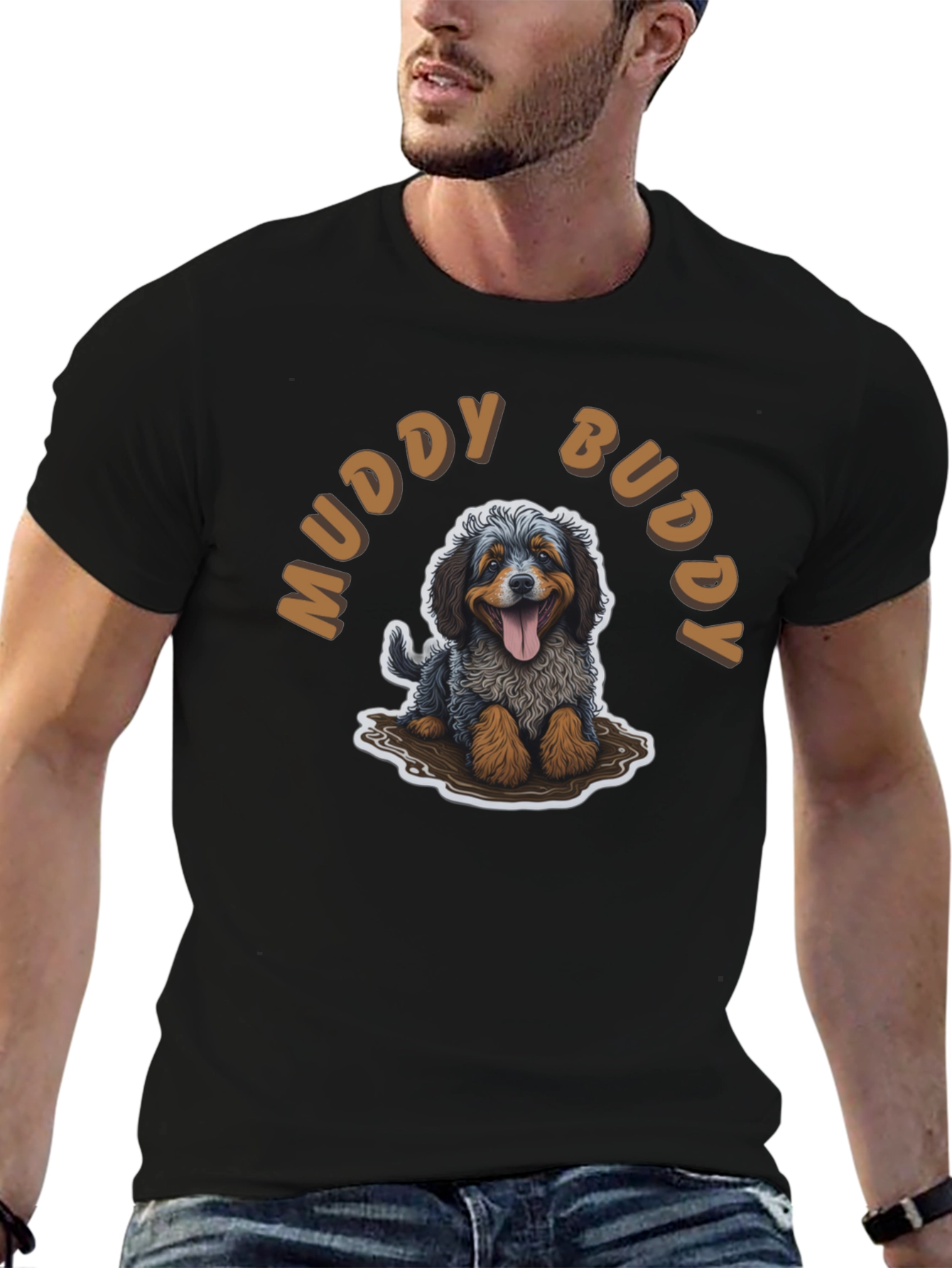 Muddy Buddy Dog T-Shirt